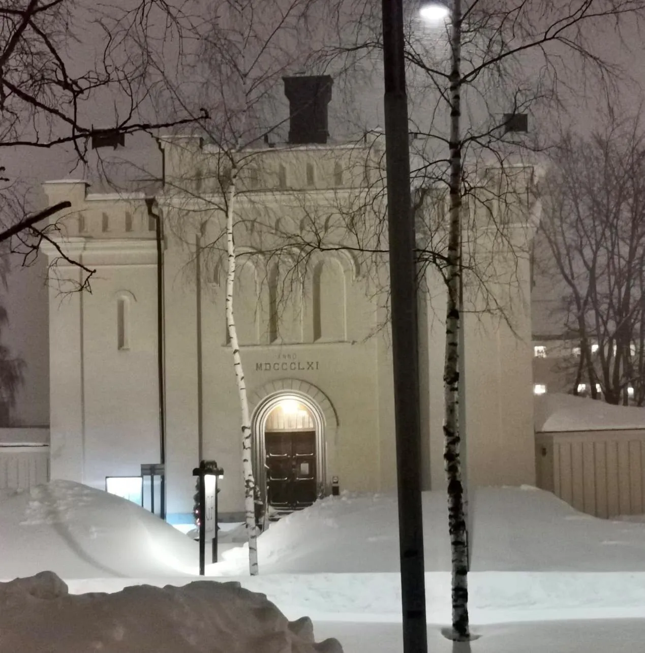 Winter in Hotell Gamla Fängelset