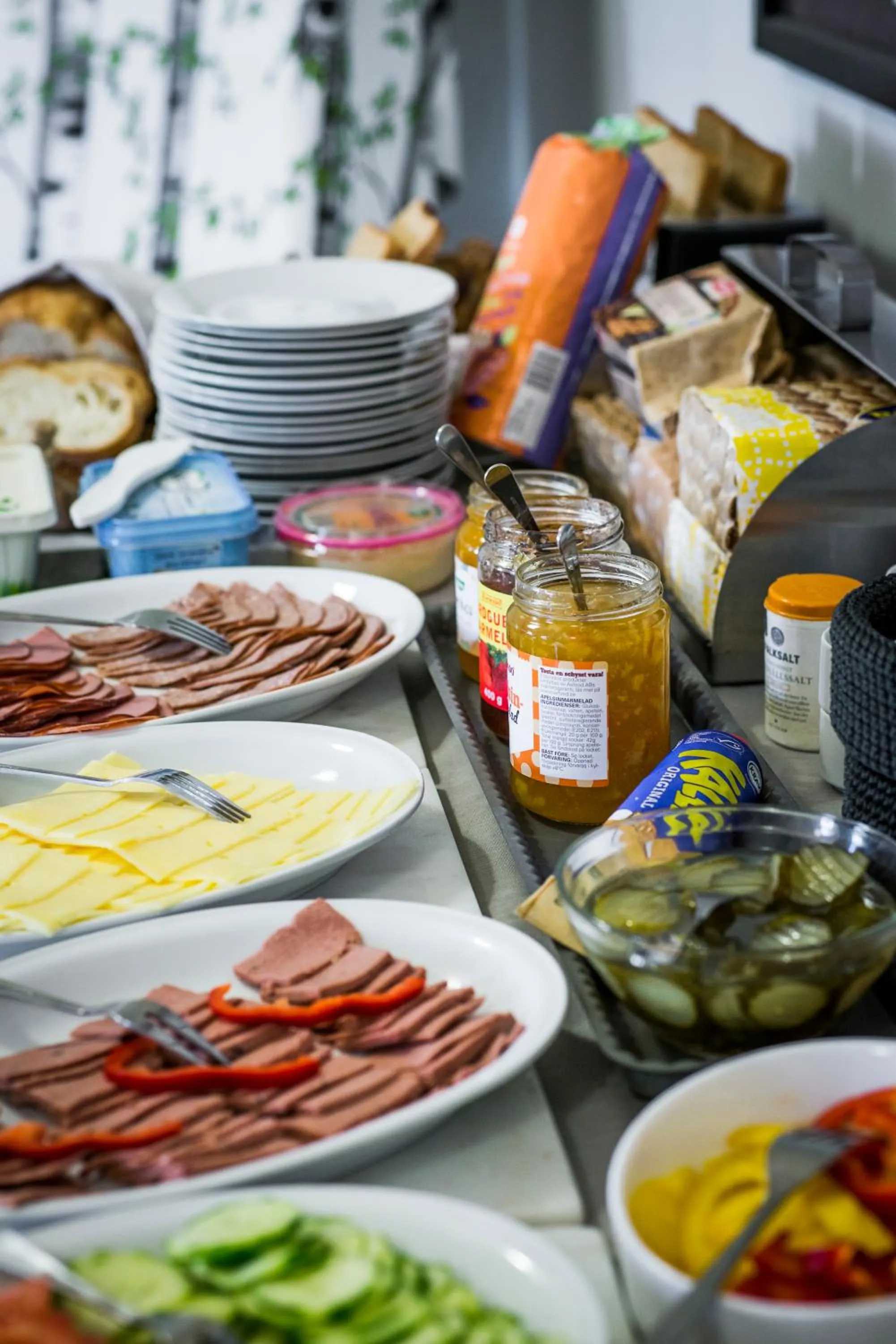 Breakfast in Hotell Gamla Fängelset