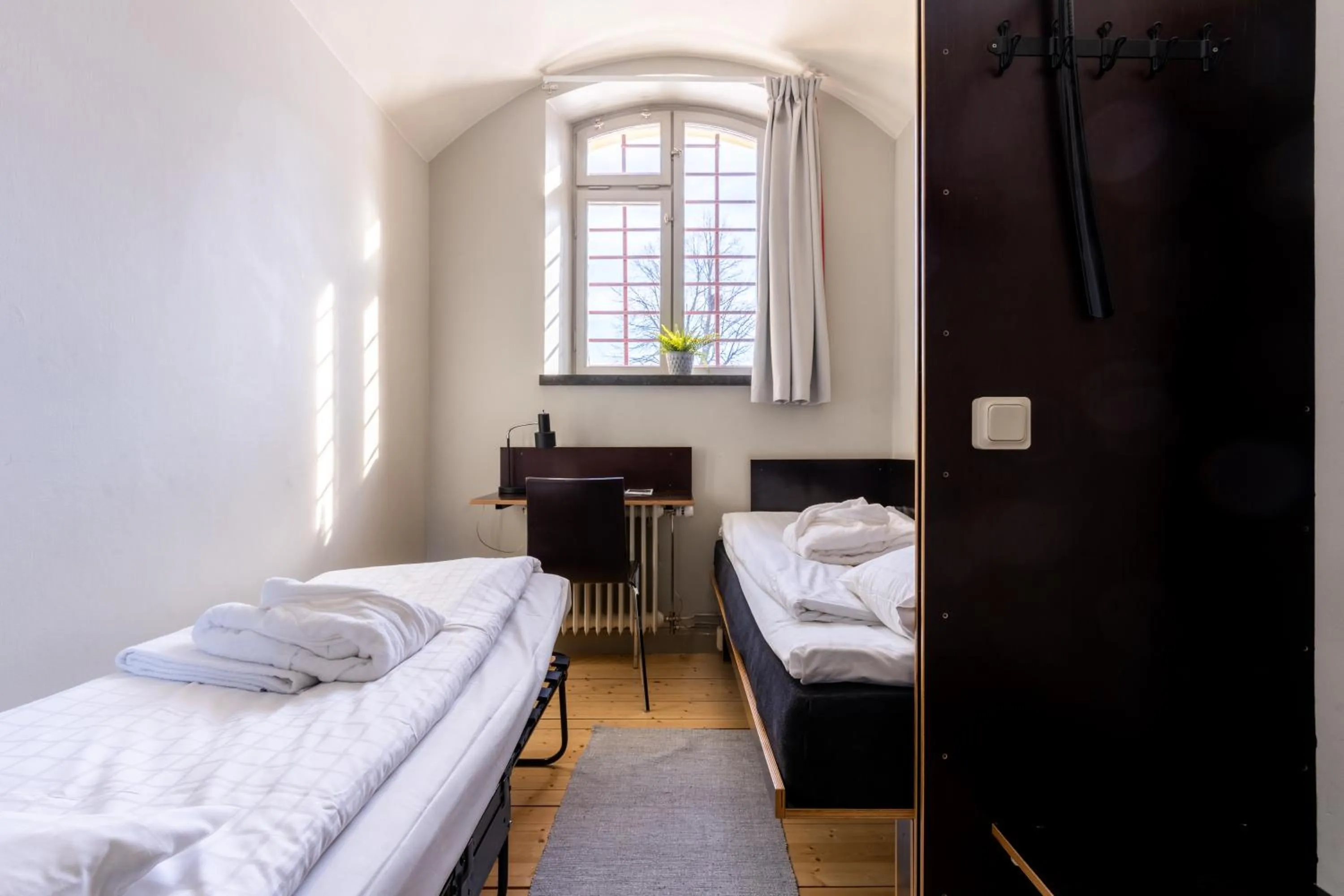 Bedroom, Bed in Hotell Gamla Fängelset