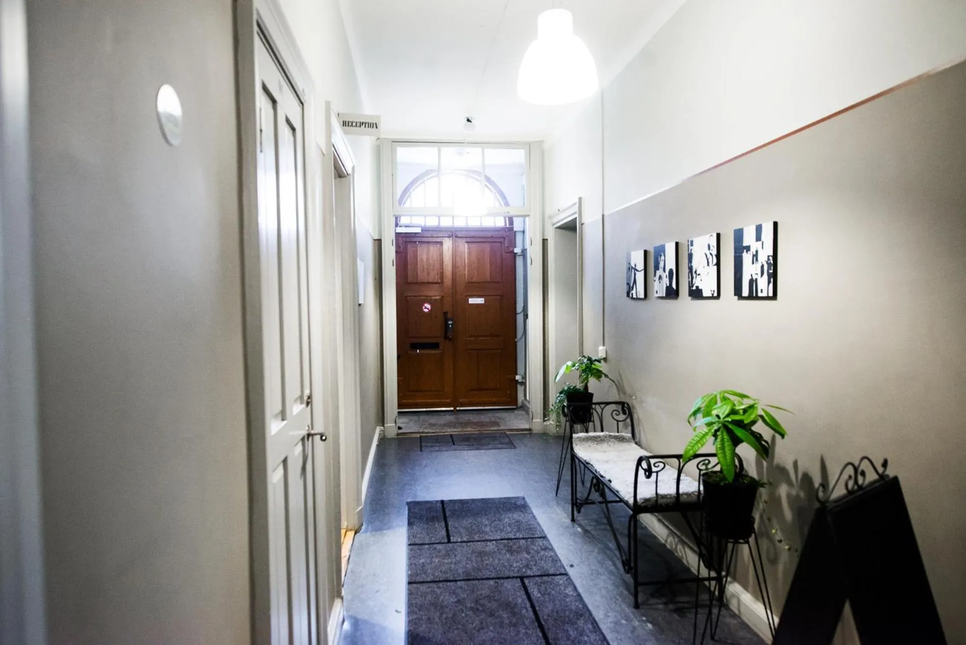 Lobby or reception in Hotell Gamla Fängelset