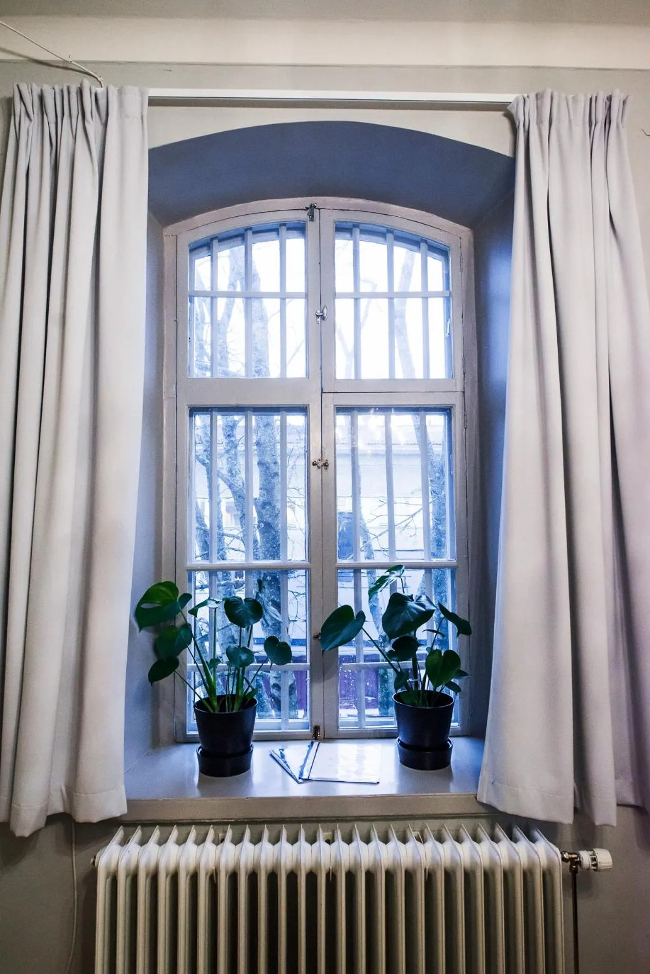 Decorative detail in Hotell Gamla Fängelset