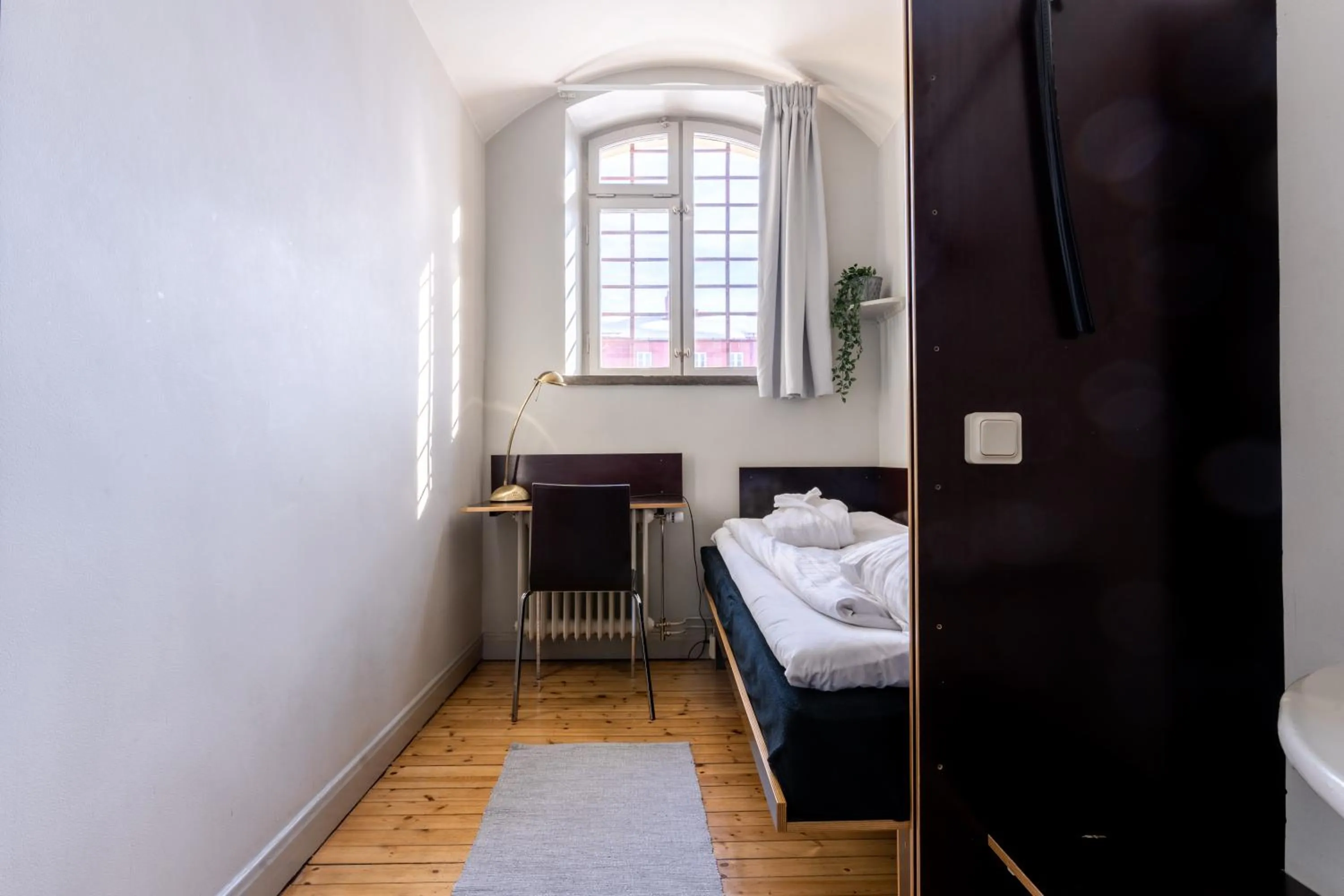 Bedroom, Bed in Hotell Gamla Fängelset