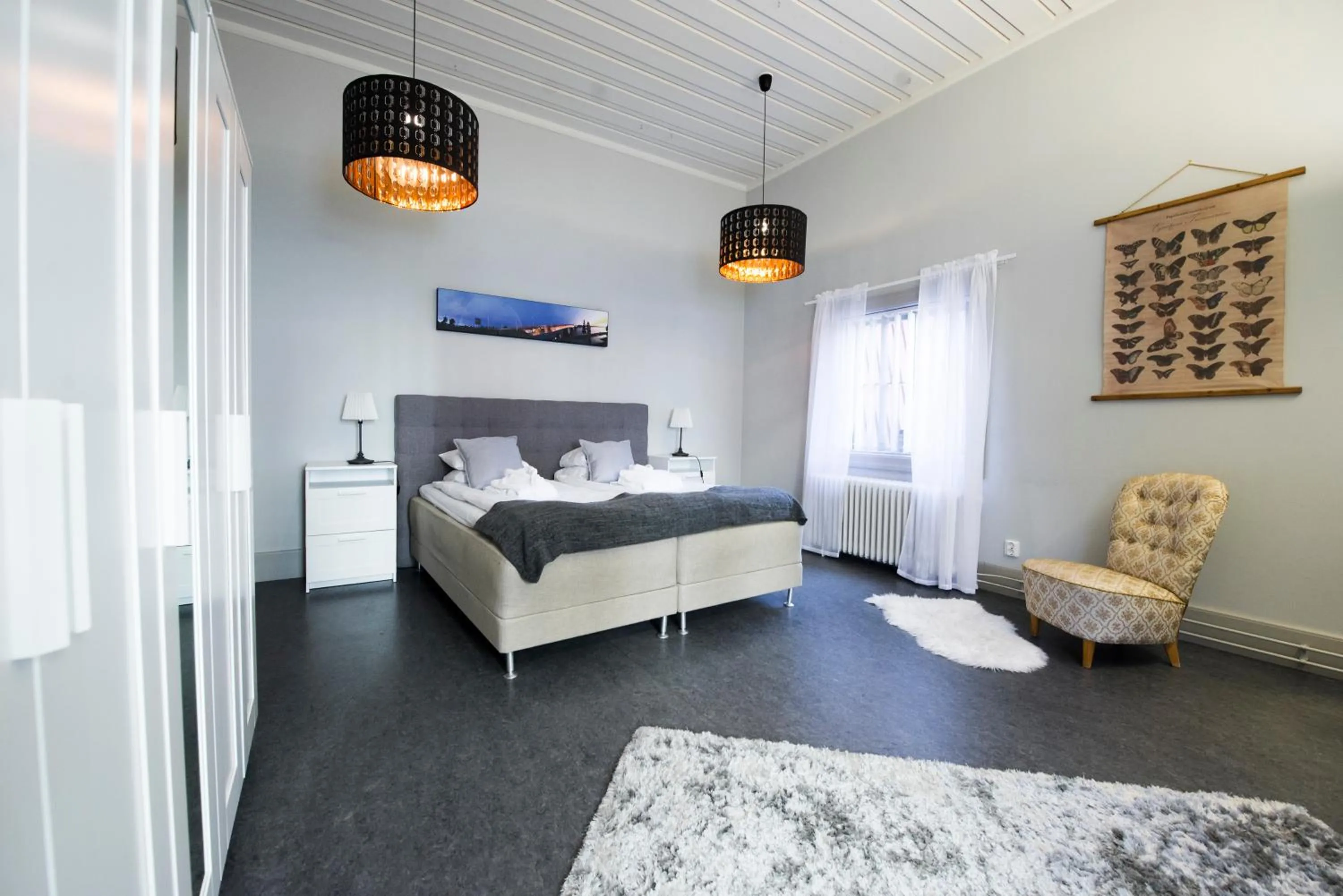 Shower, Bed in Hotell Gamla Fängelset