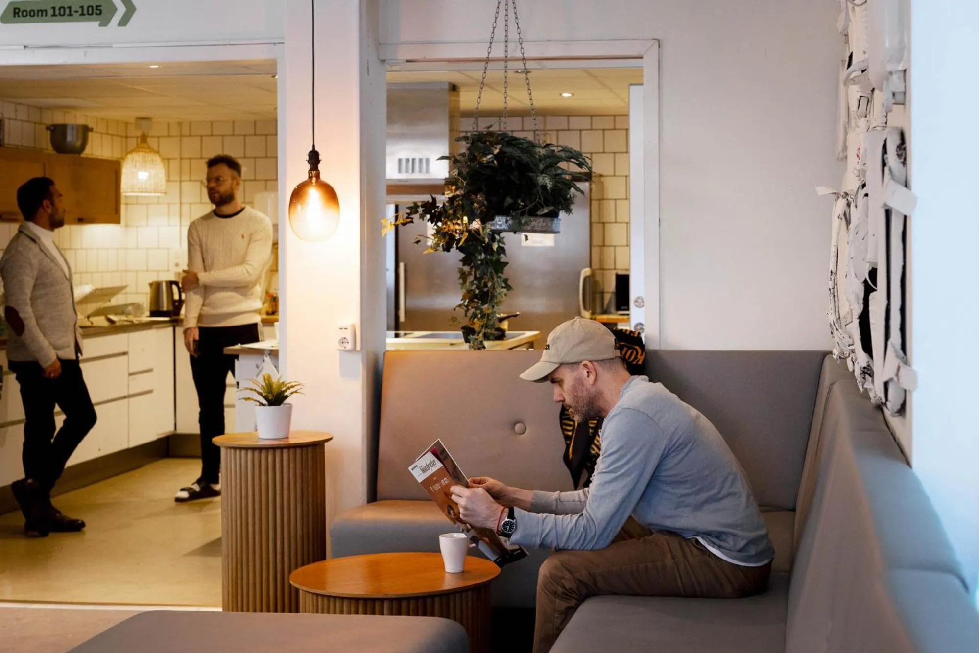 Dining area in Slottsskogens Hostel