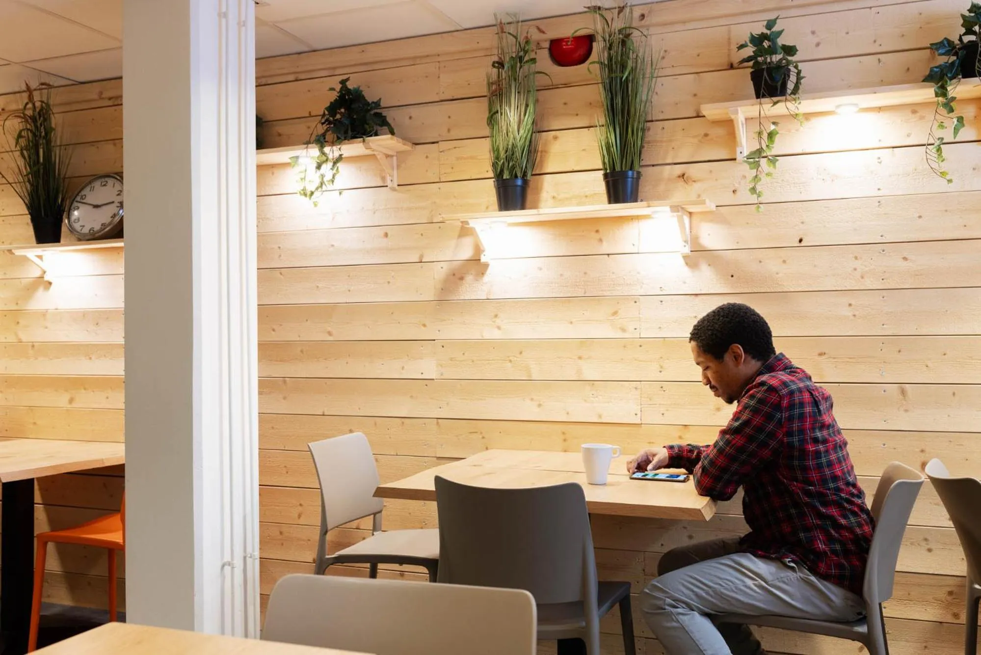 Dining area in Slottsskogens Hostel