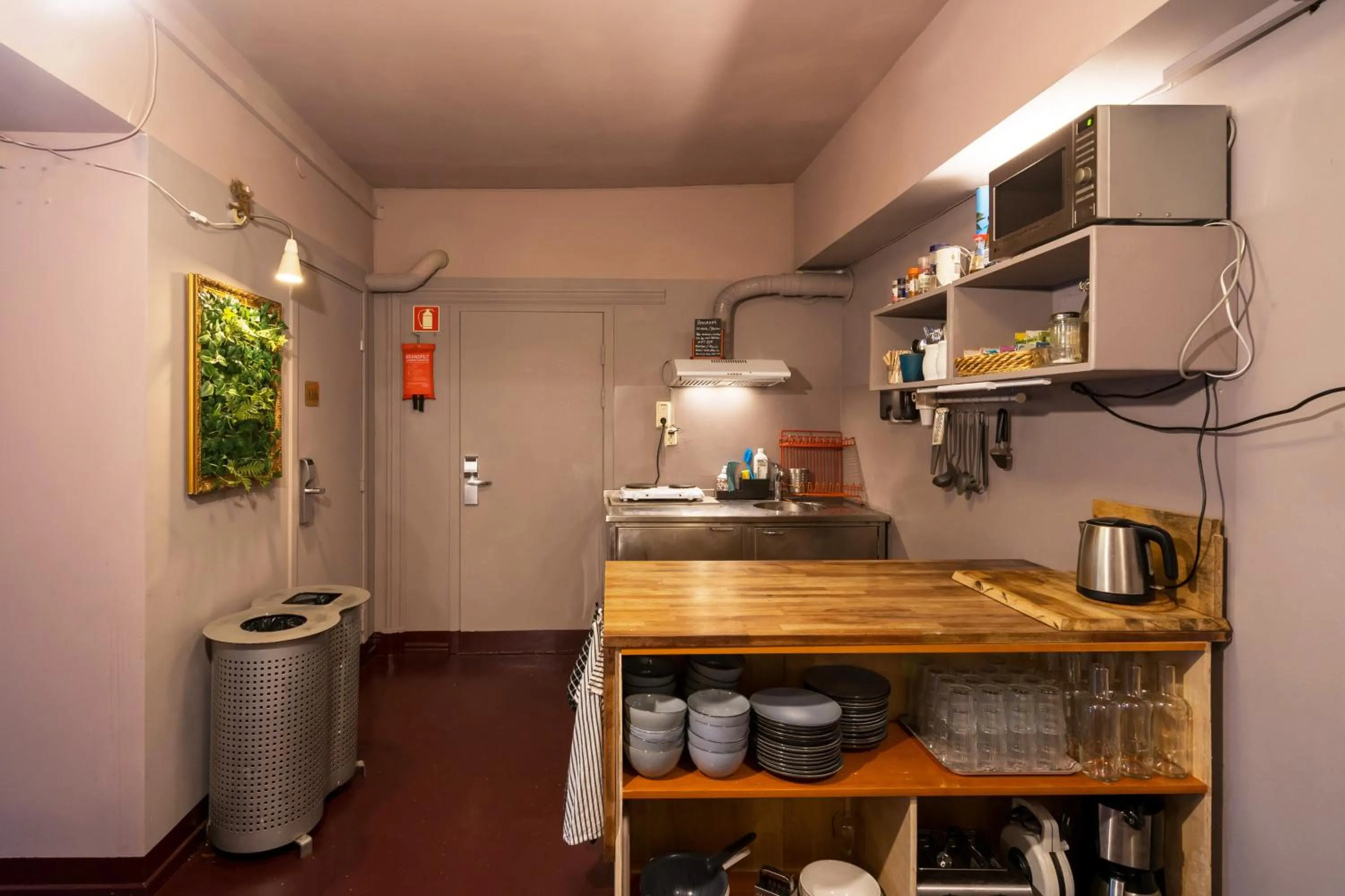 Kitchen or kitchenette in Reimersholme Hotel