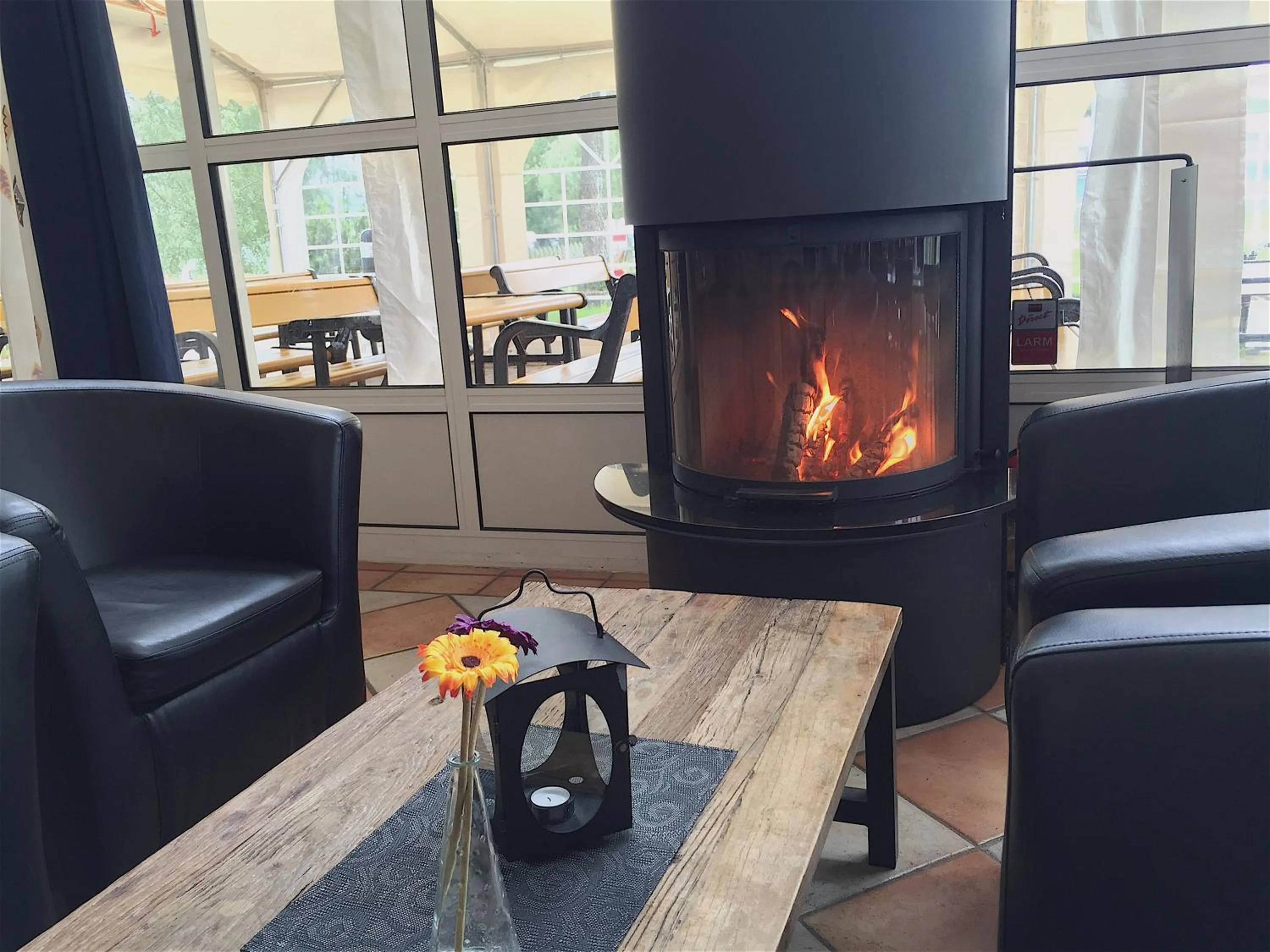 Seating area in Villa Björkhagen