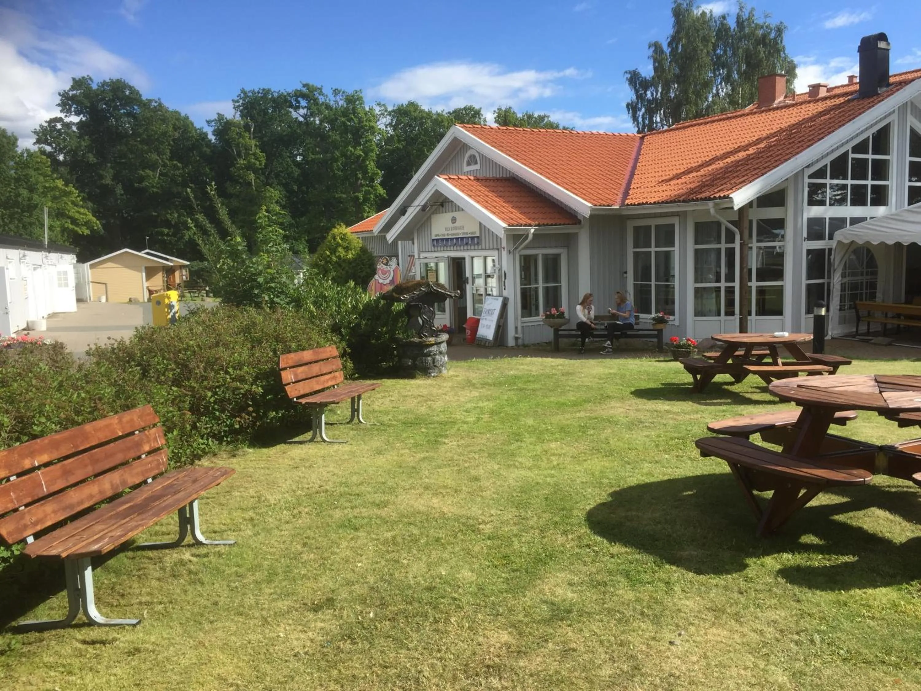 Patio in Villa Björkhagen