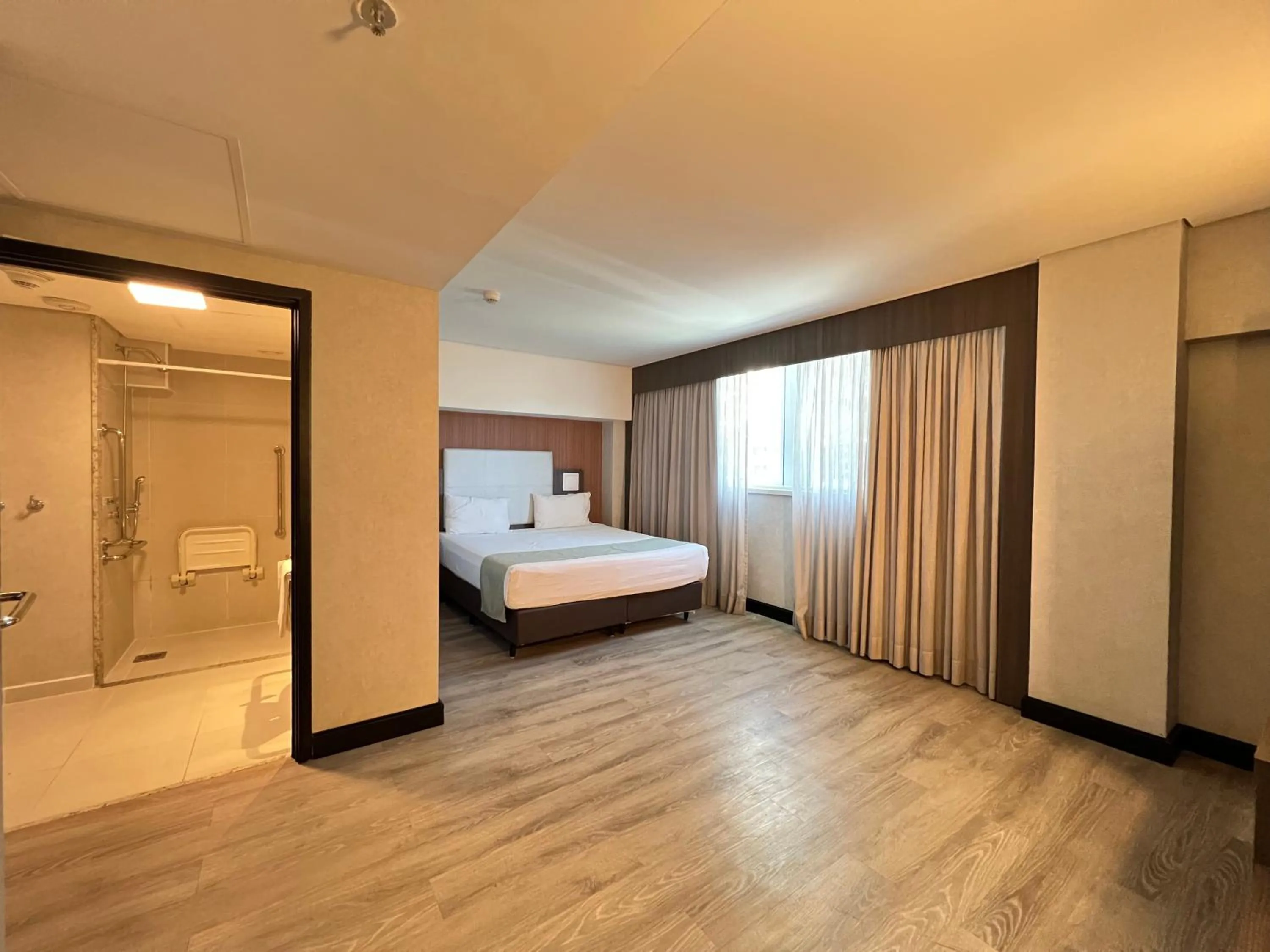 Bed in eSuites Hotel Recreio Shopping
