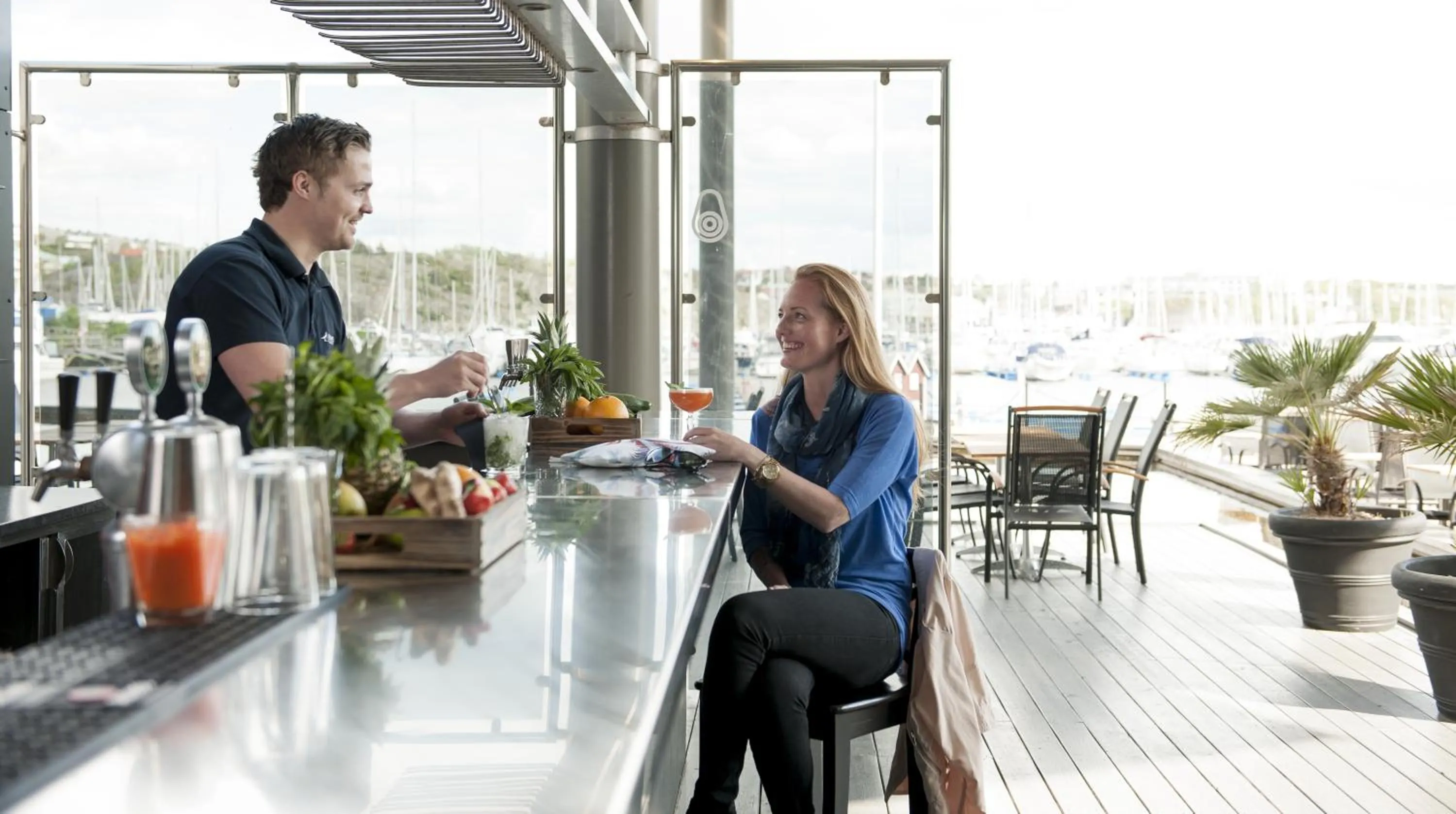Patio in Strömstad Spa & Resort