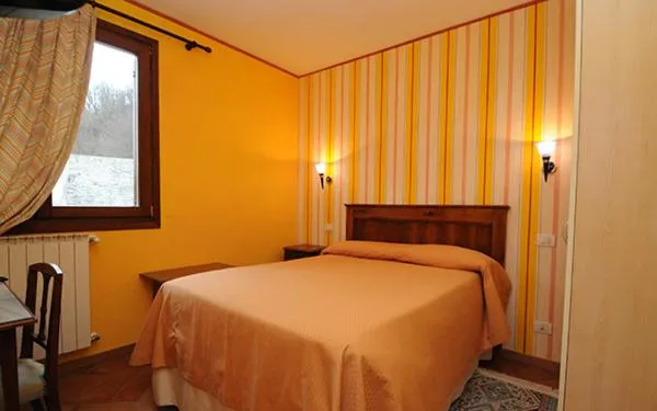 Bed in La Griglia Hotel