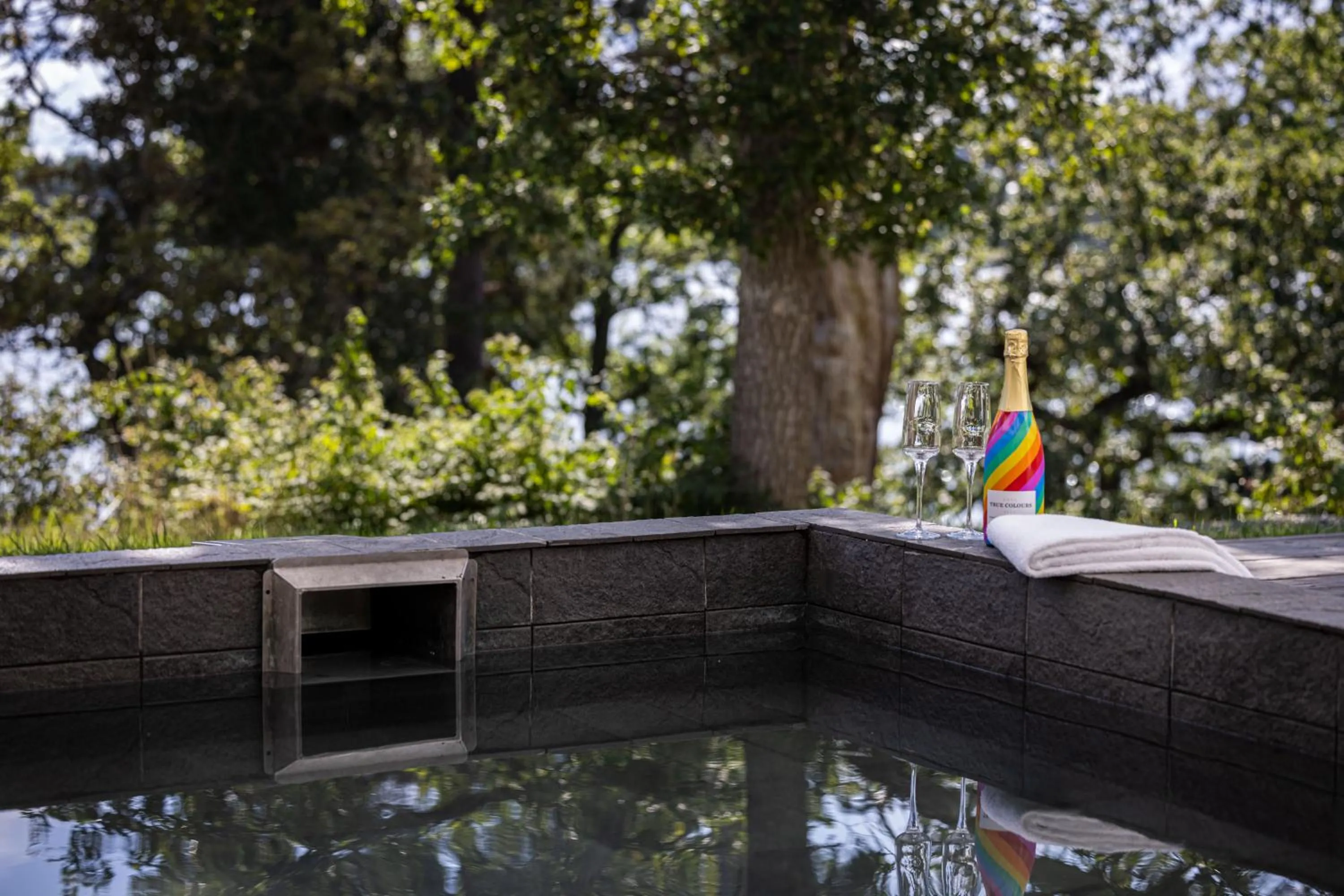 Pool view in Bergendal