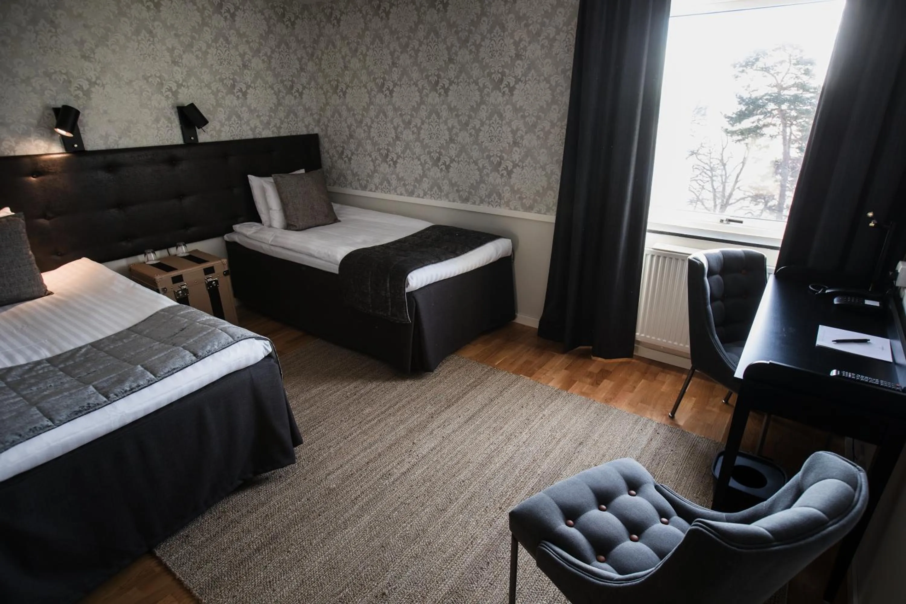 Photo of the whole room, Bed in Bergendal