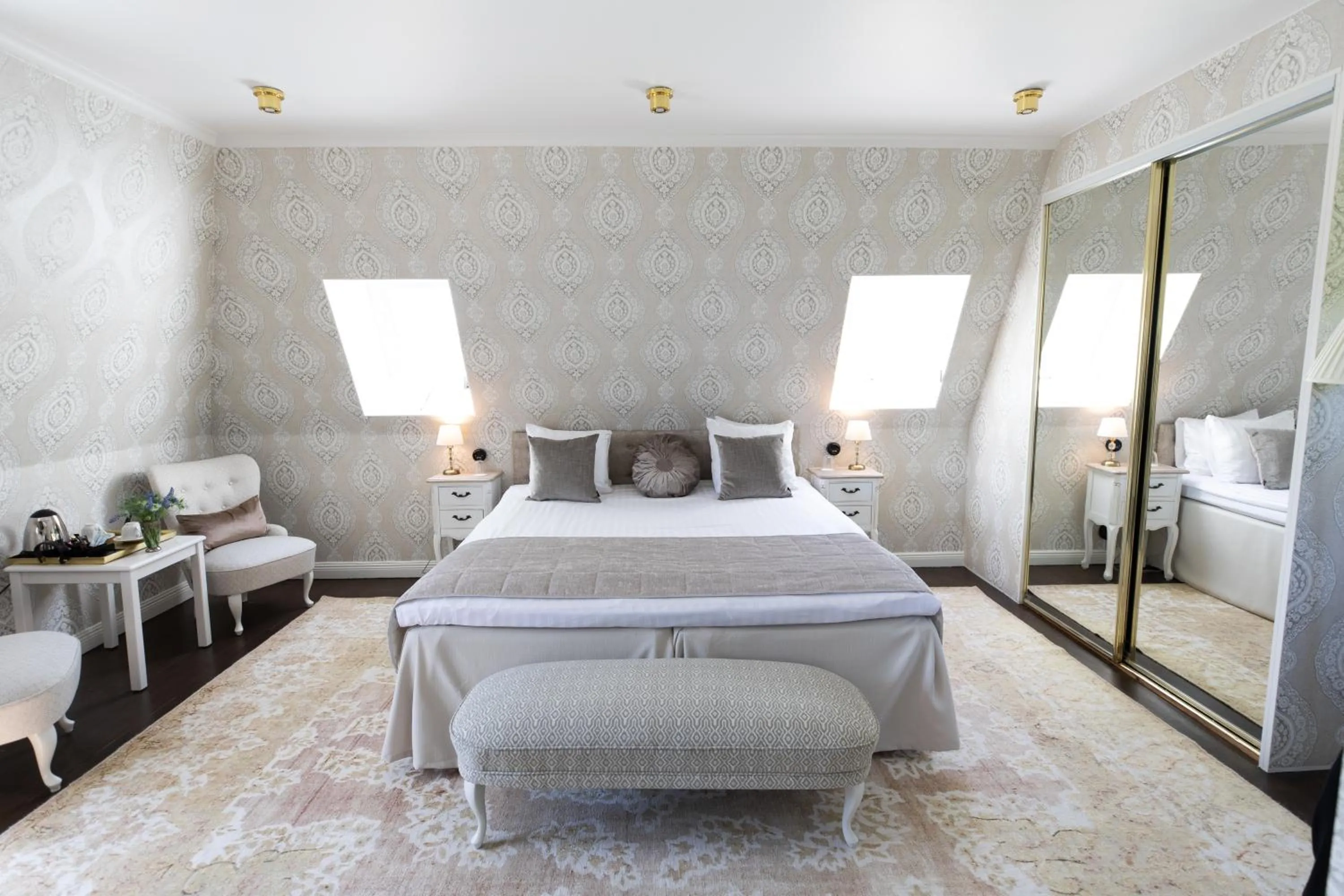 Photo of the whole room, Bed in Bergendal