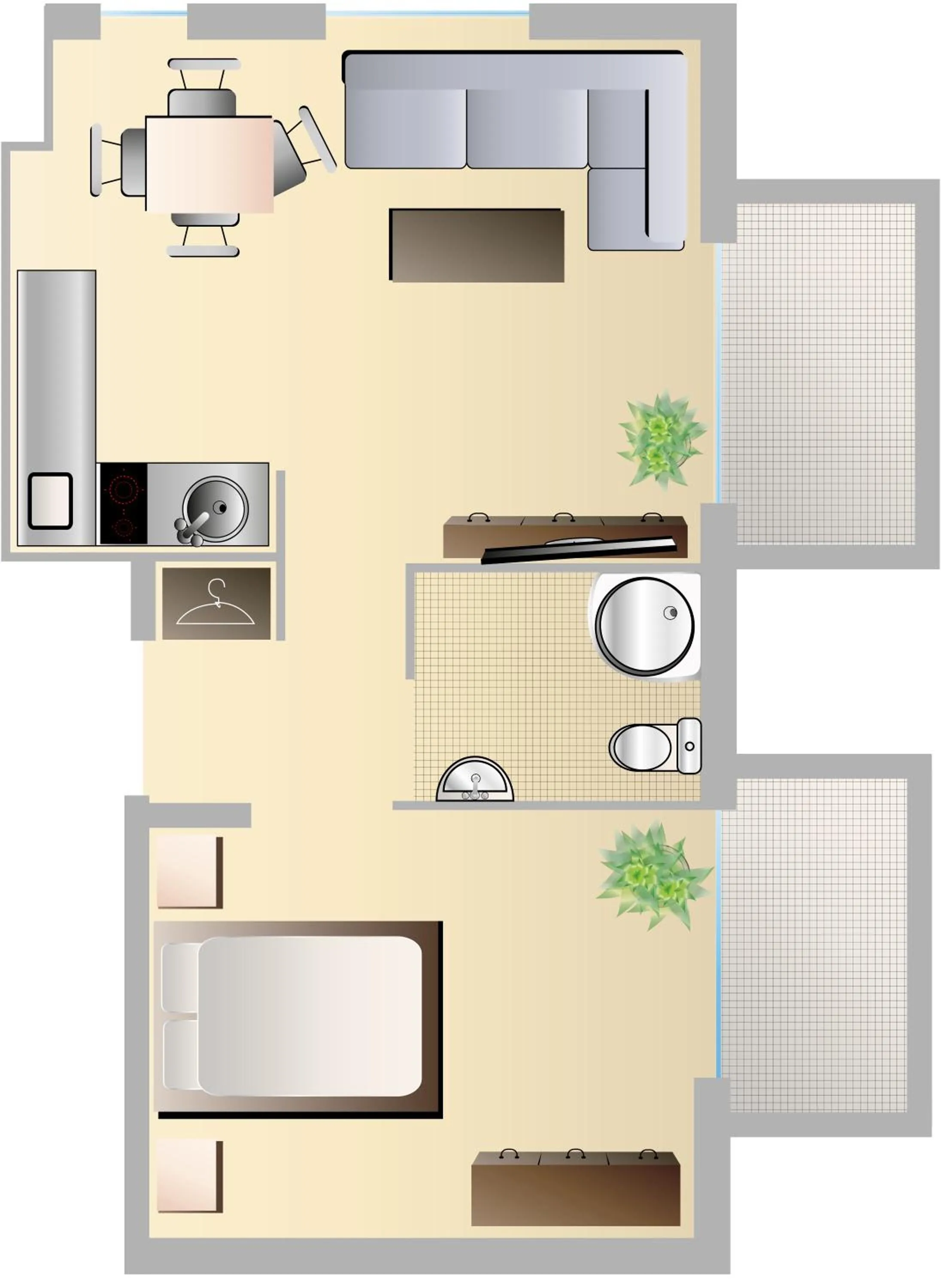 Floor plan in Apartamenty Willa Alicja
