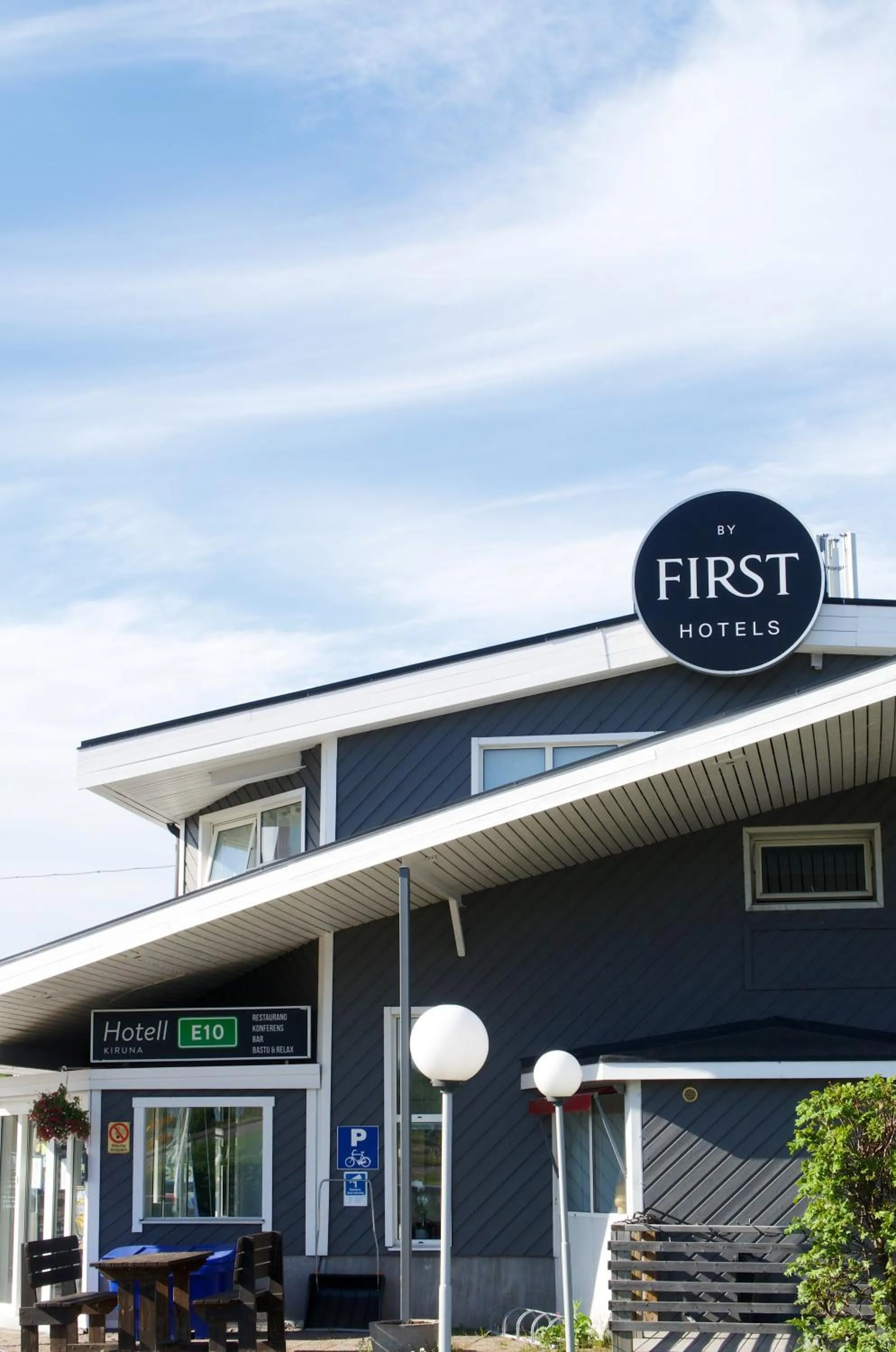 Property building in Hotel E-10 by First