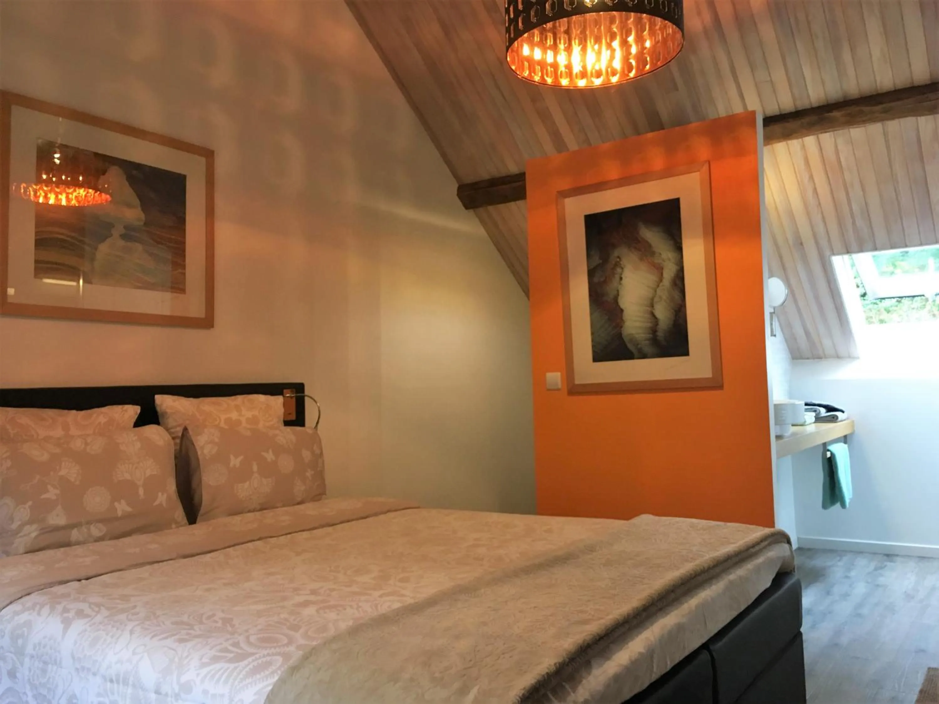 Bed in Moulin de la Fayolle