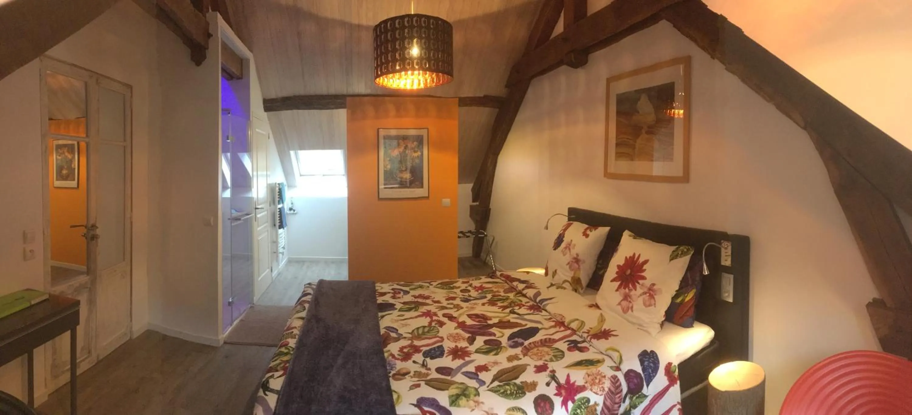 Spring, Bed in Moulin de la Fayolle