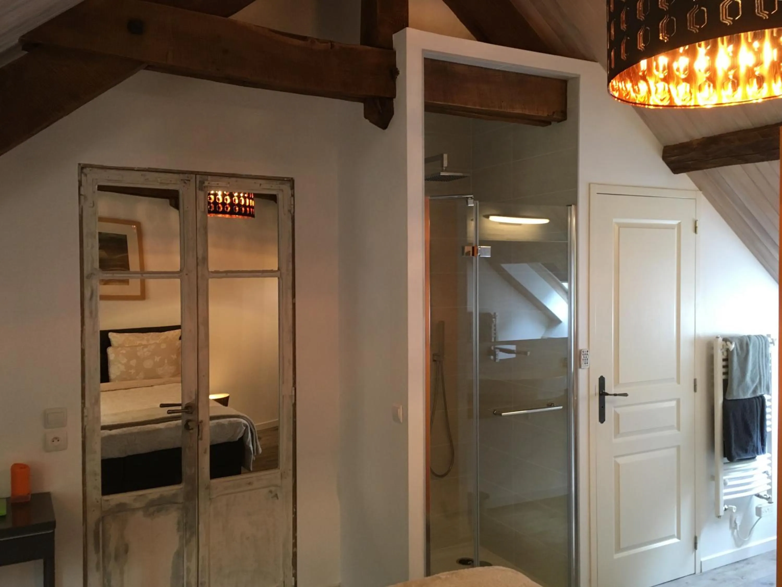 Shower in Moulin de la Fayolle