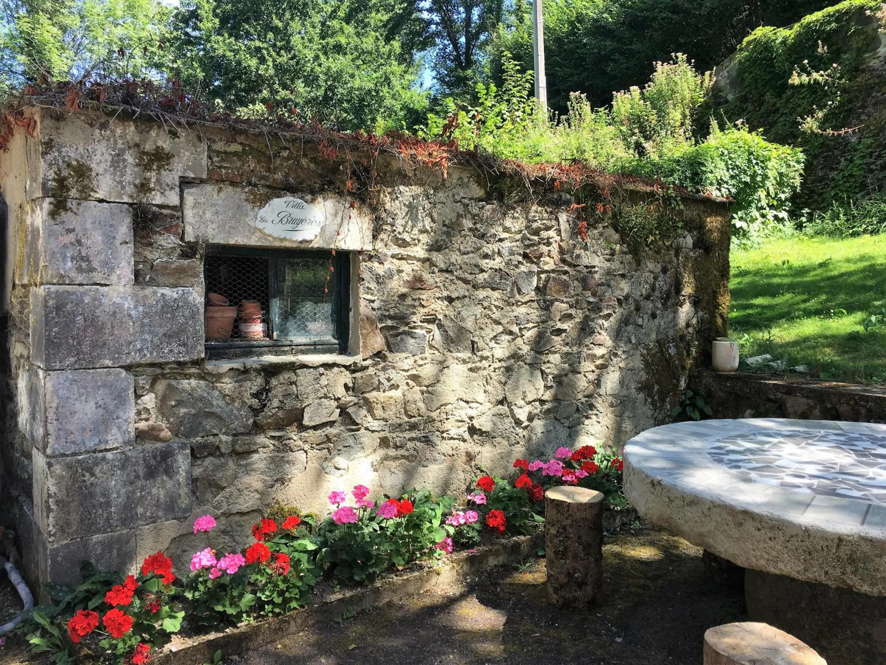 Summer in Moulin de la Fayolle