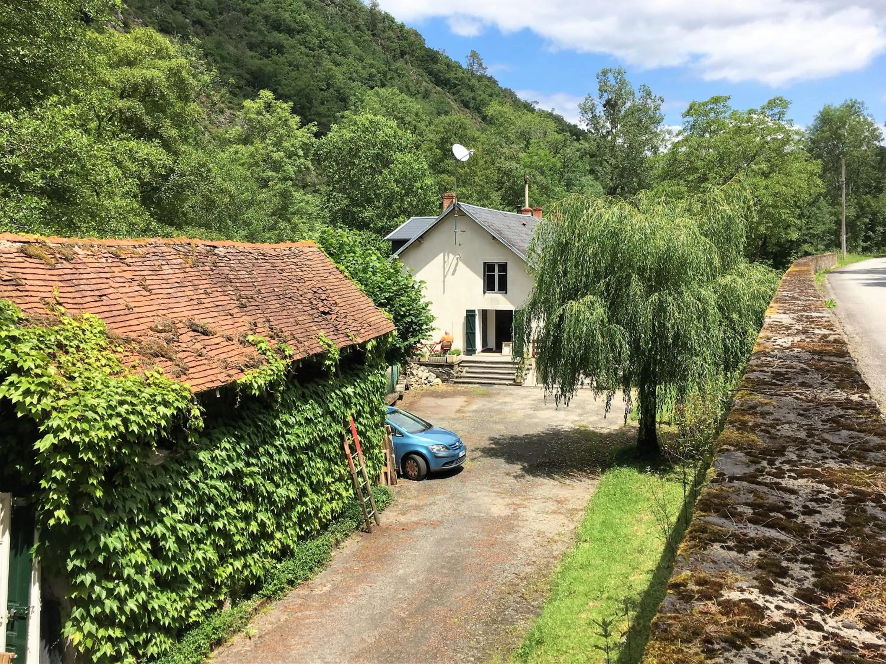 Facade/entrance in Moulin de la Fayolle