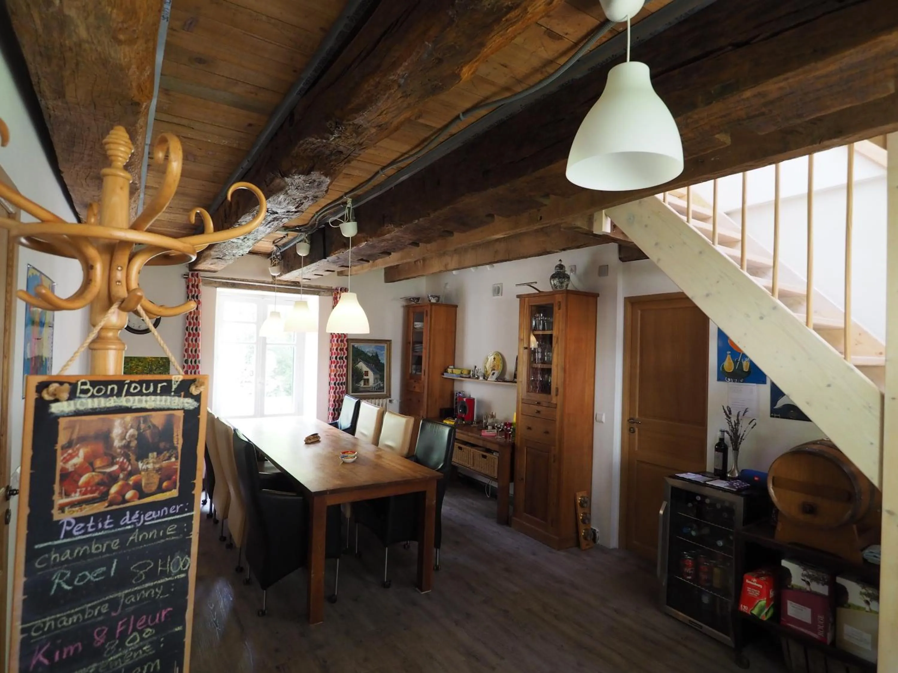 Dining area in Moulin de la Fayolle