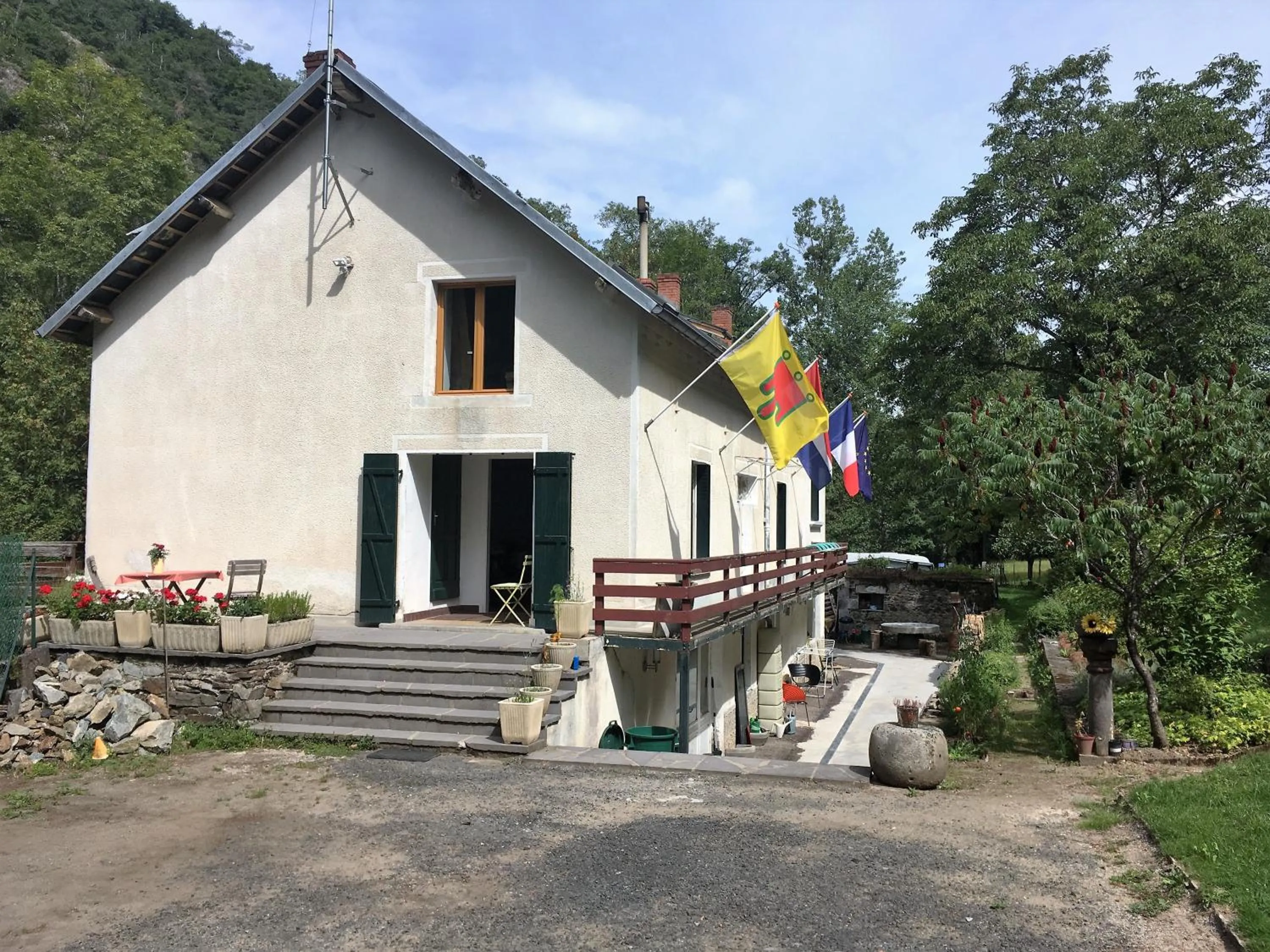 Facade/entrance in Moulin de la Fayolle