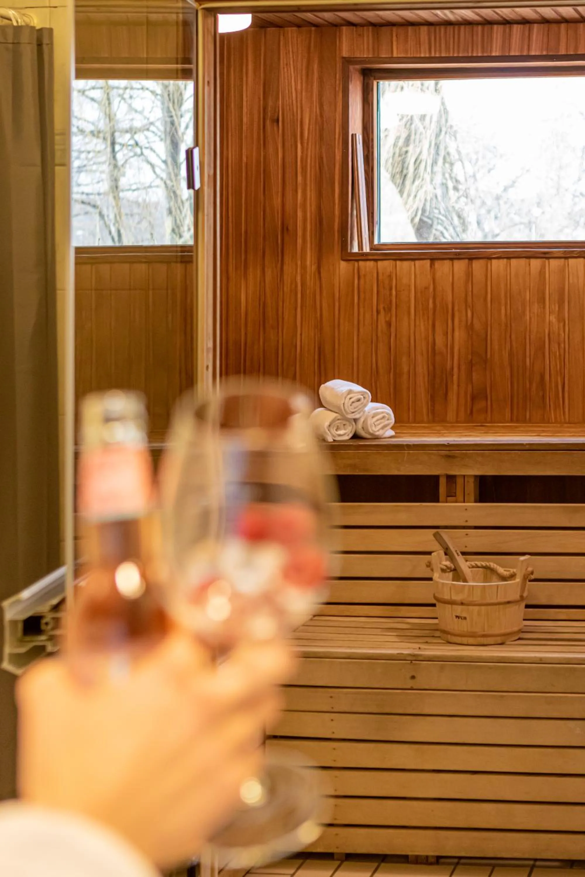 Sauna in First Hotel Olofström