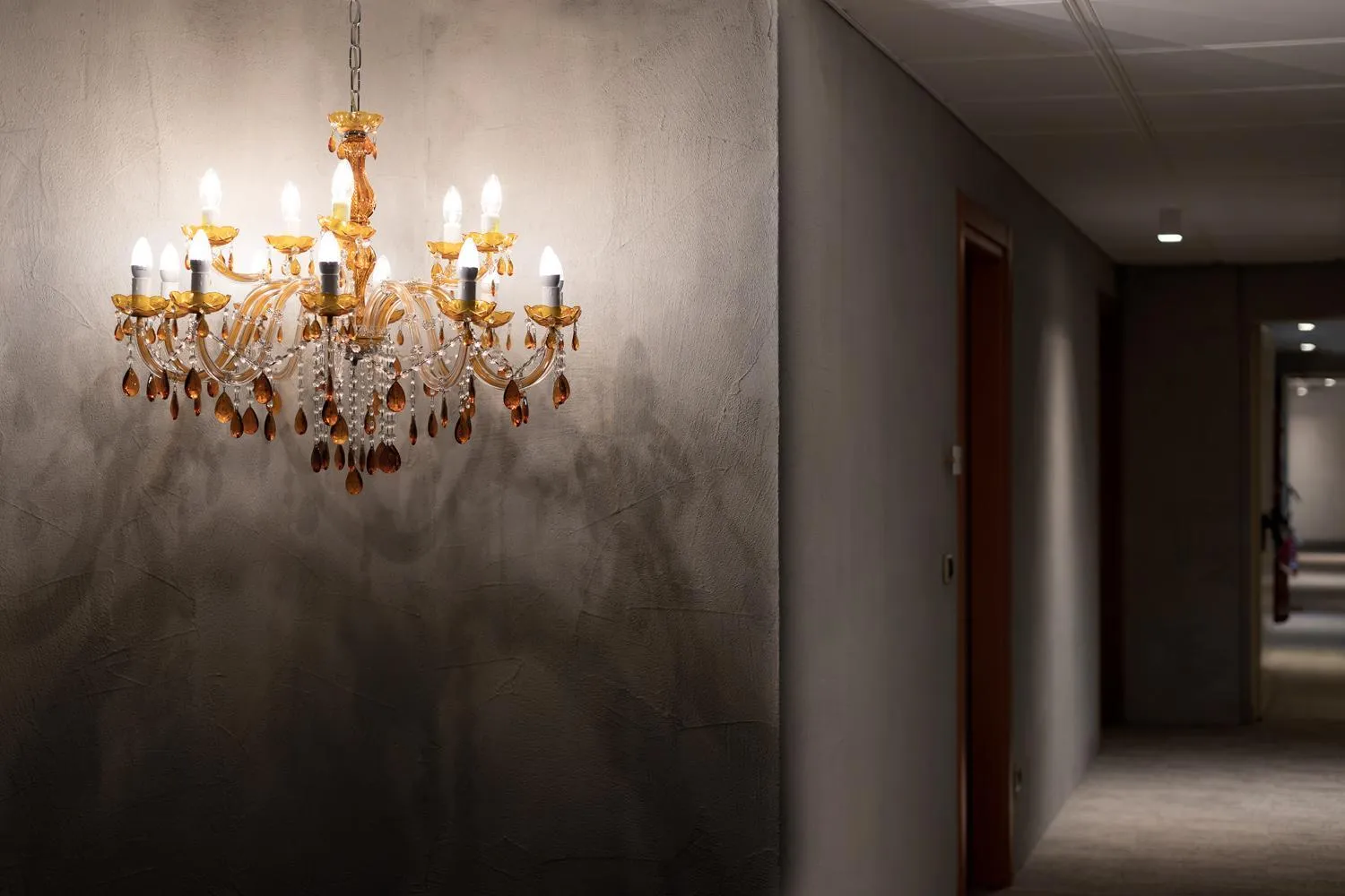 Decorative detail in Garda Hotel