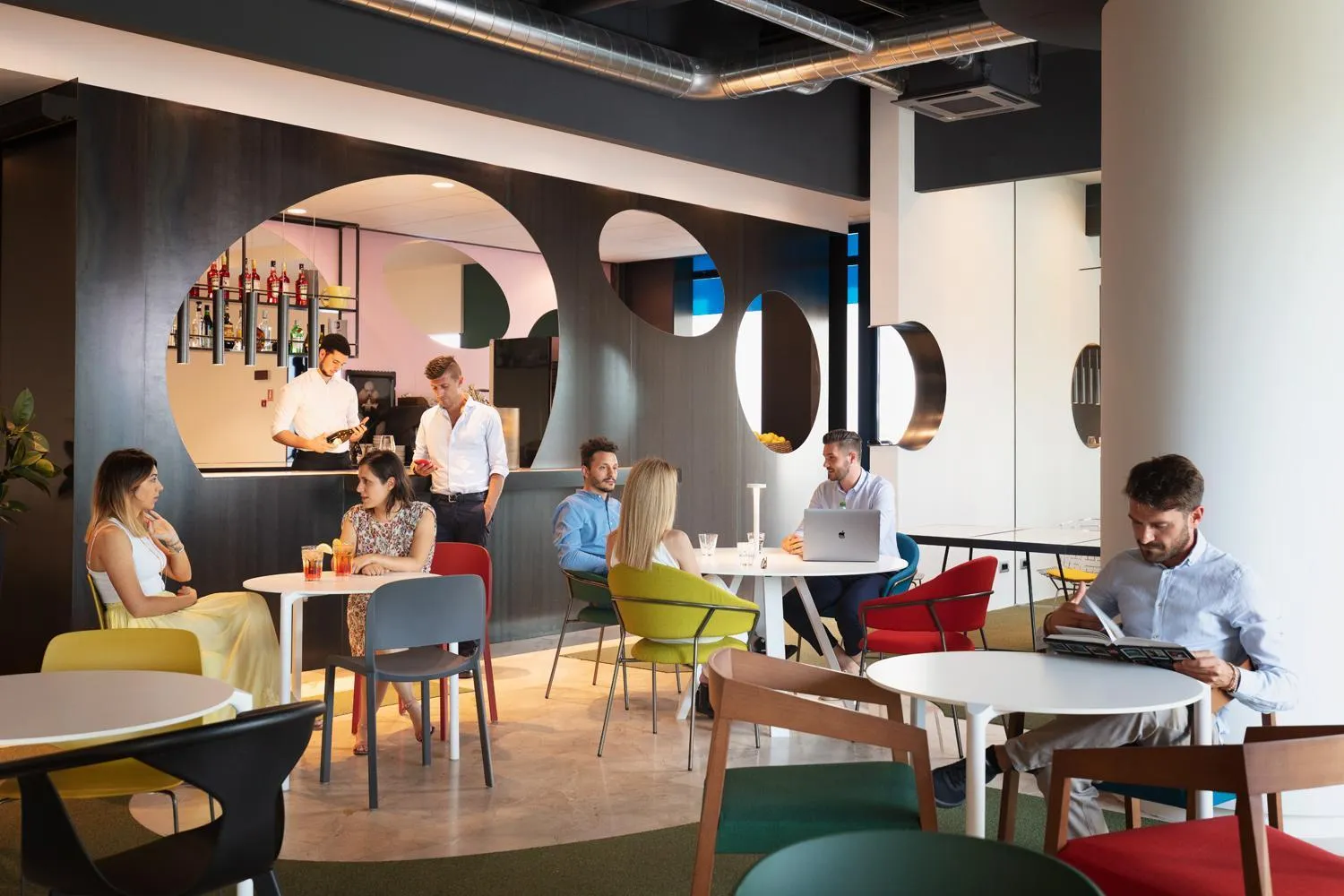 Lobby or reception in Garda Hotel