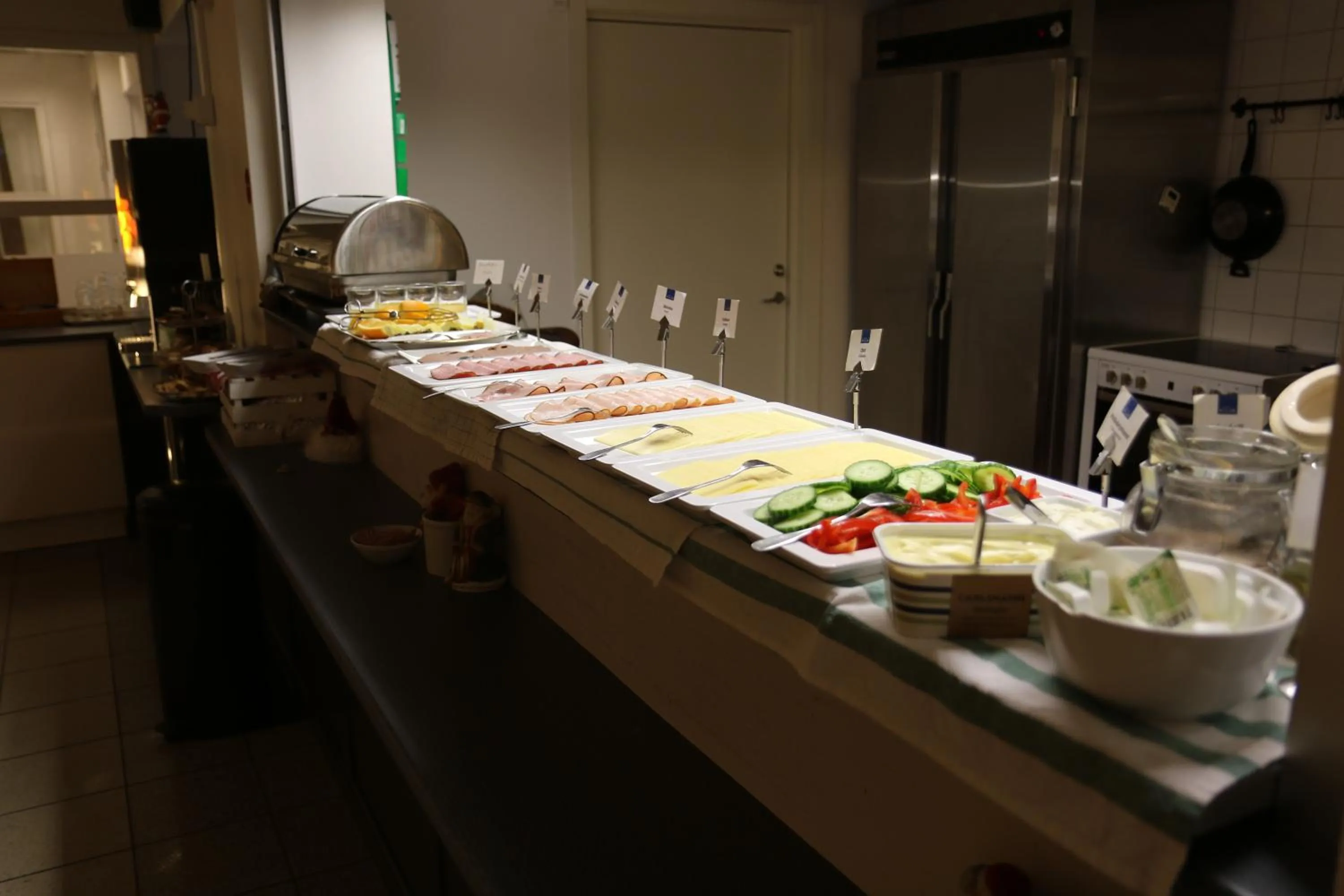 Food and drinks in Hotell Vilja