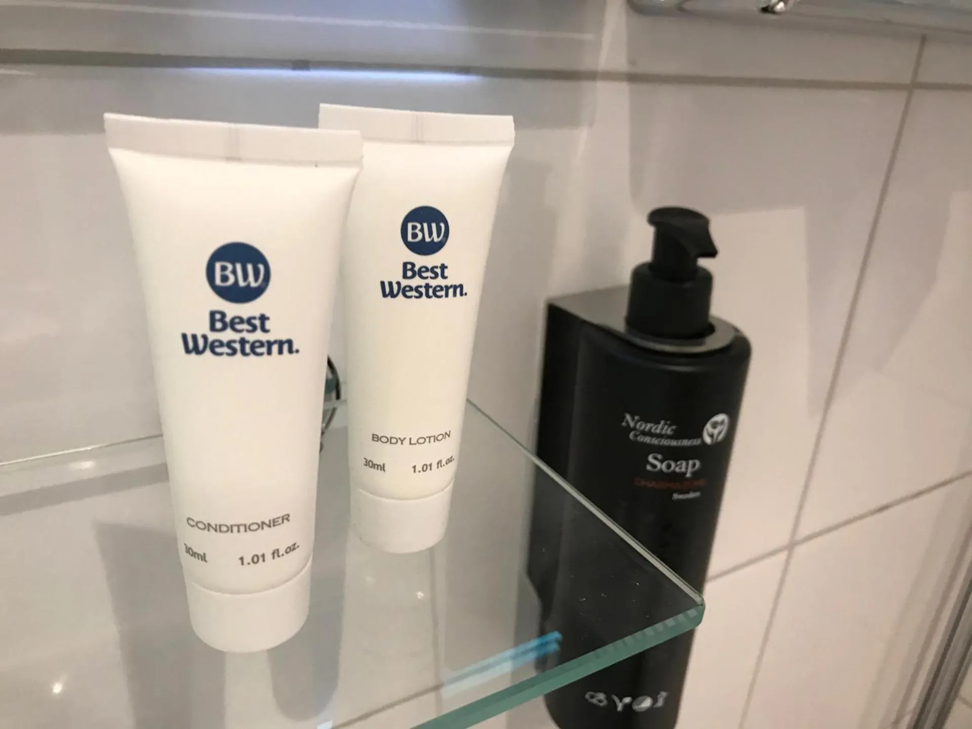 Bathroom in Best Western Hotel Savoy