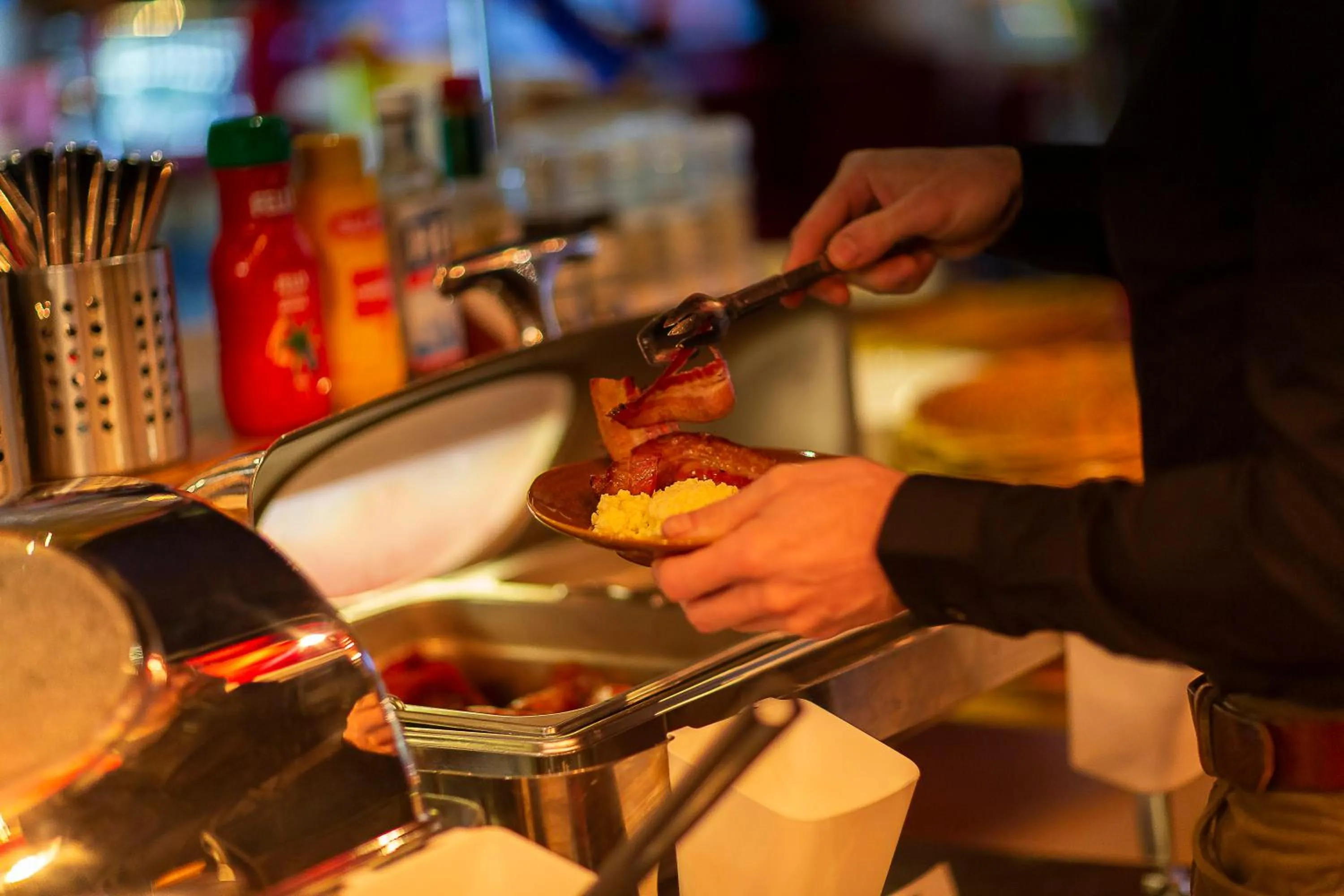 Breakfast in Best Western Hotel Savoy