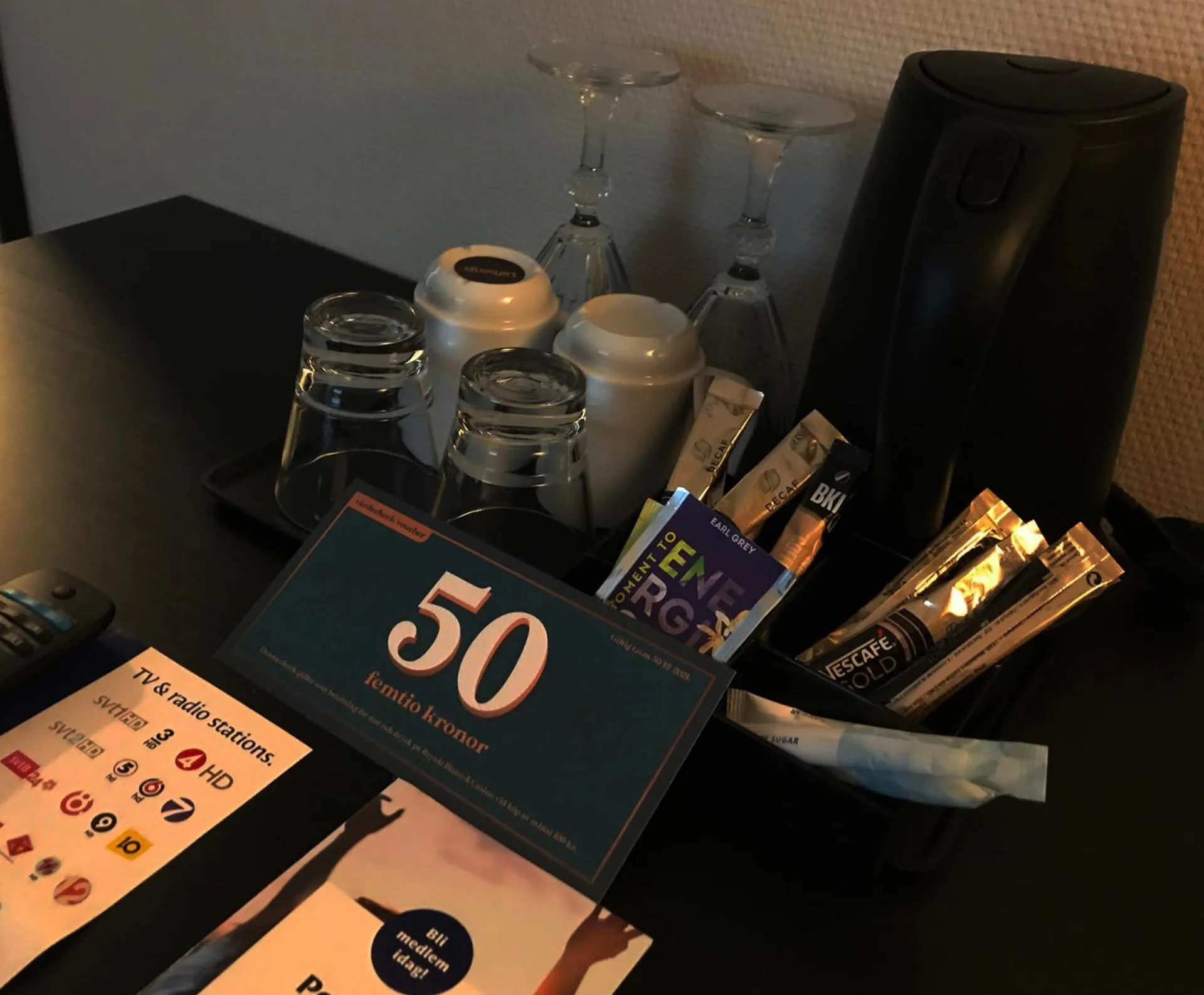 Coffee/tea facilities in Best Western Hotel Savoy