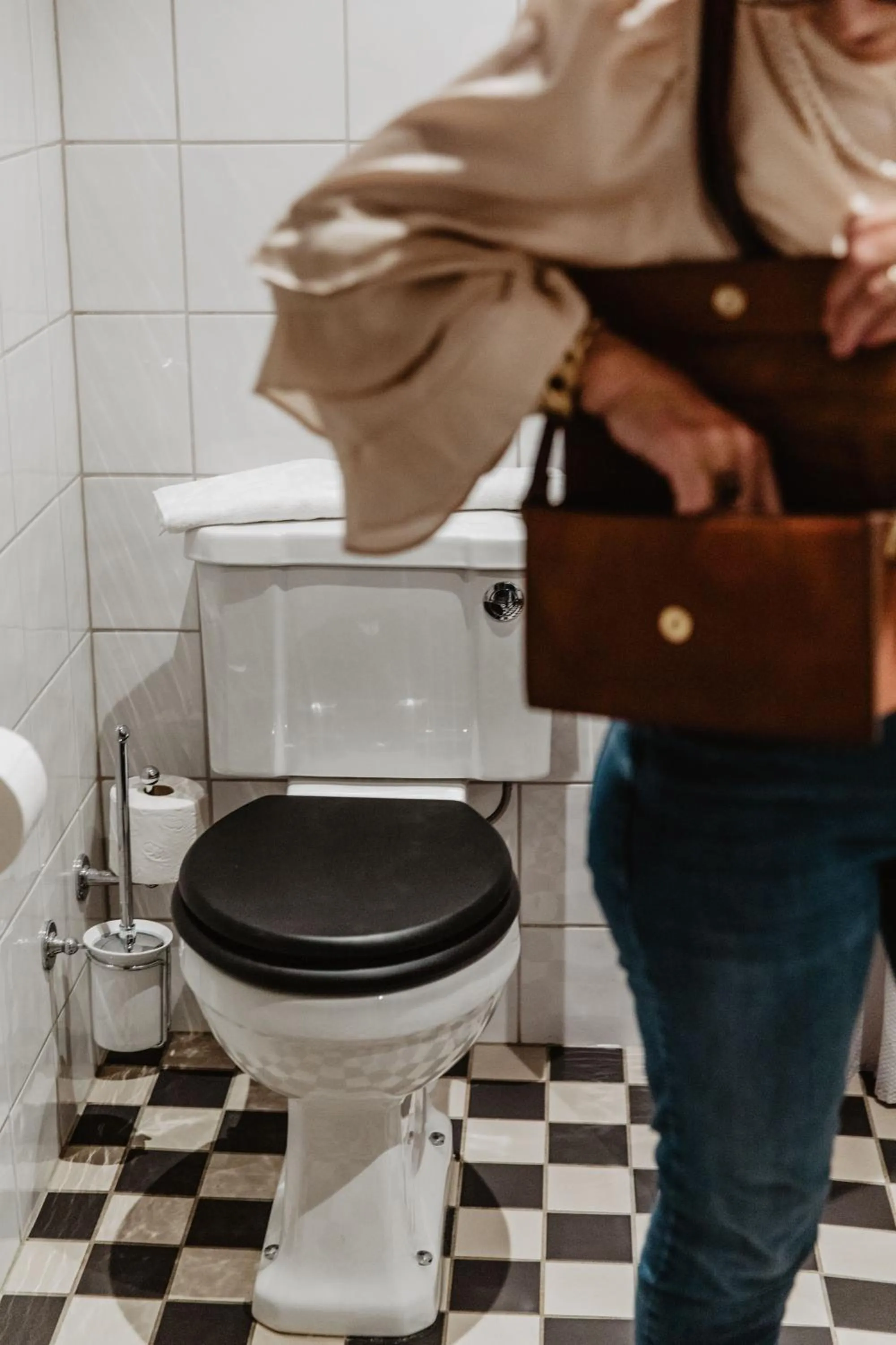 Toilet in Hotel Slottsvillan