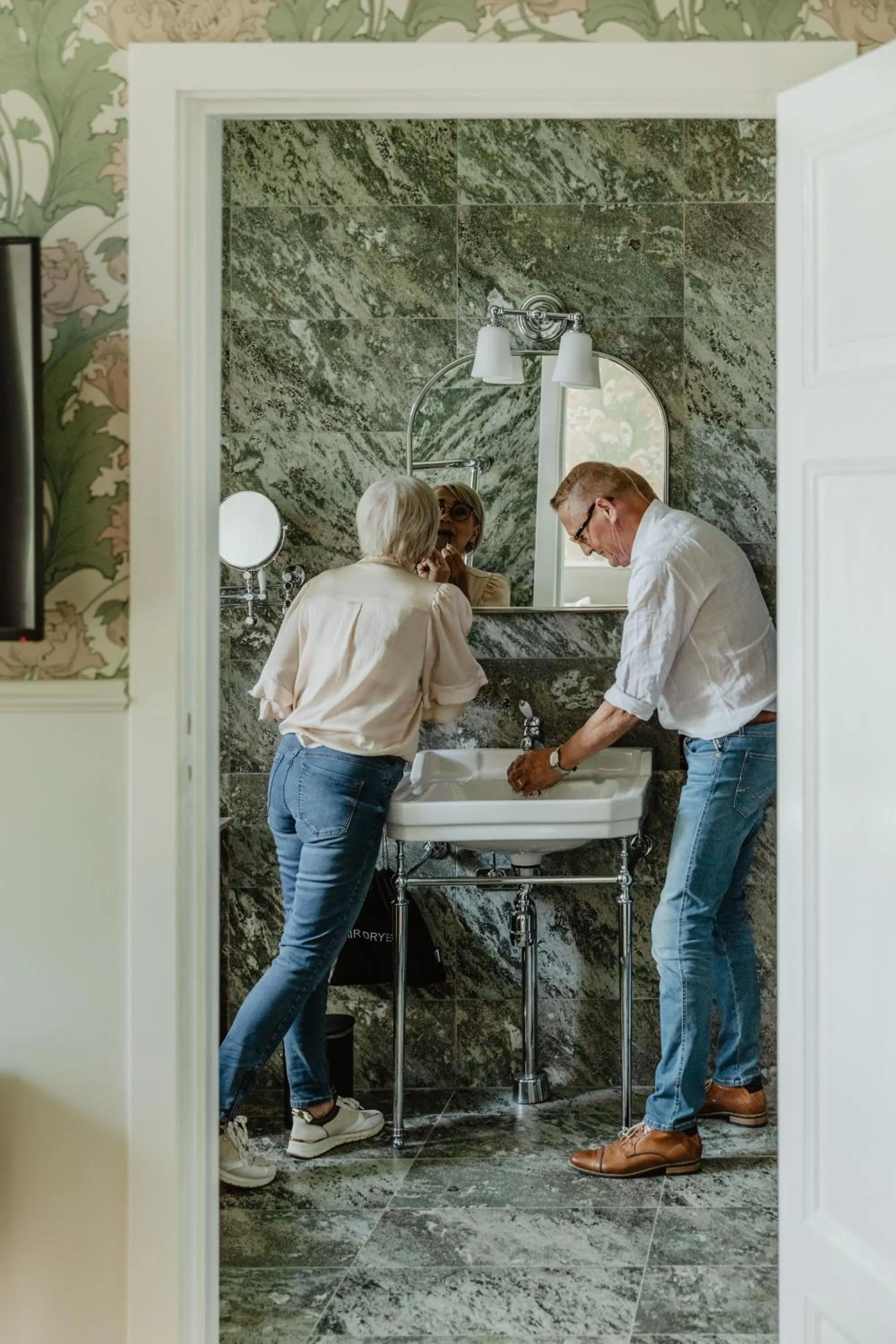 Bathroom in Hotel Slottsvillan