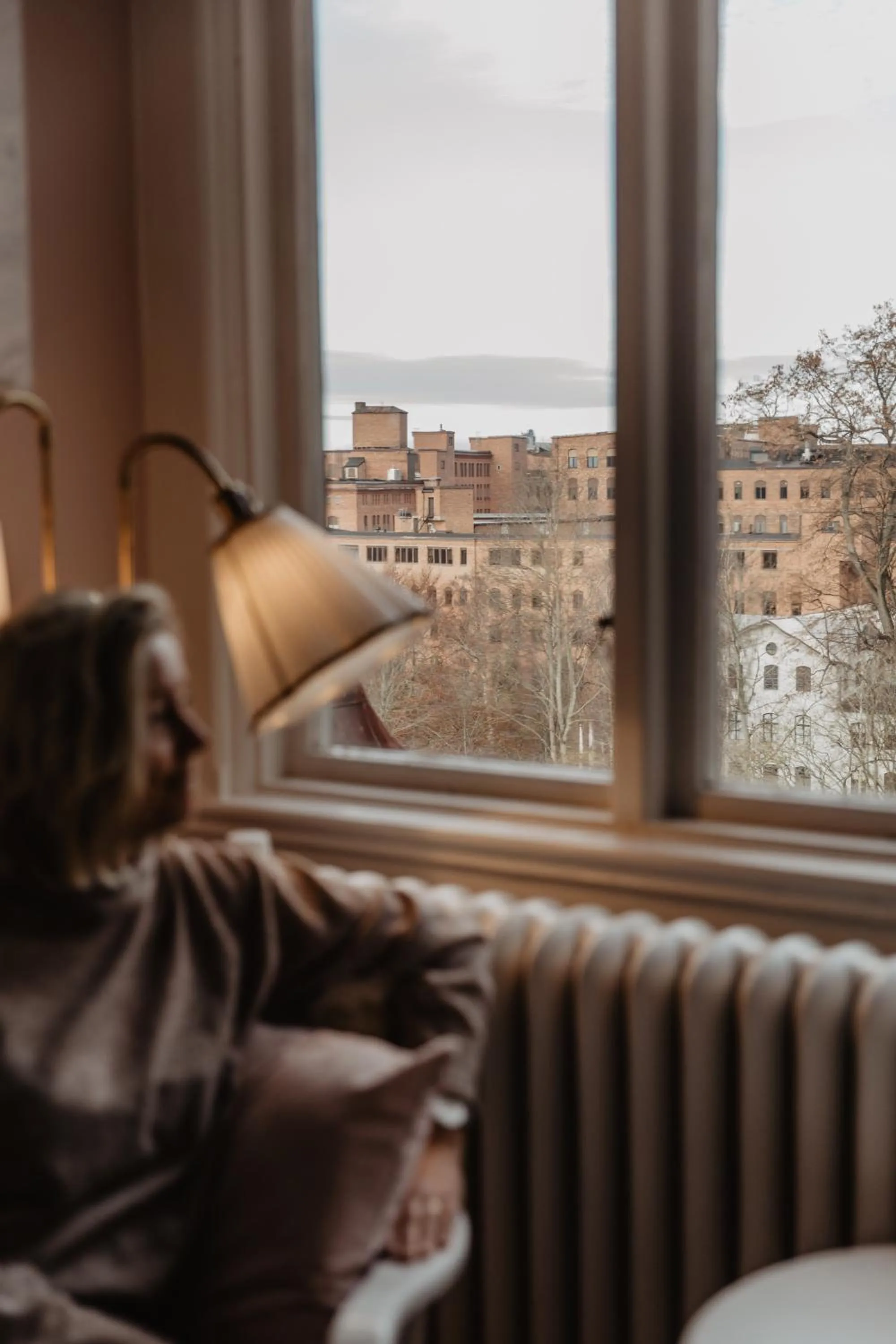 Seating area in Hotel Slottsvillan