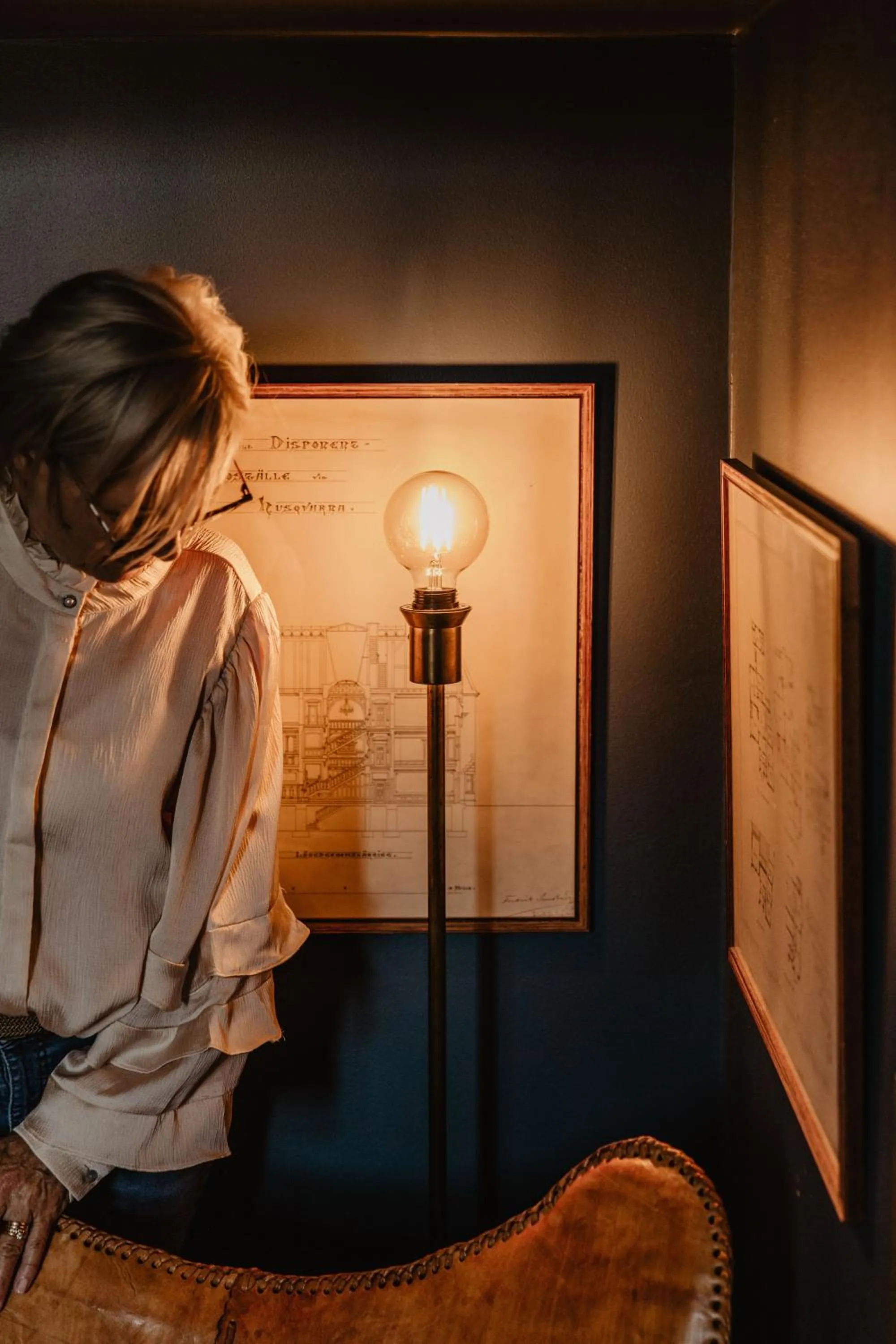 Seating area in Hotel Slottsvillan