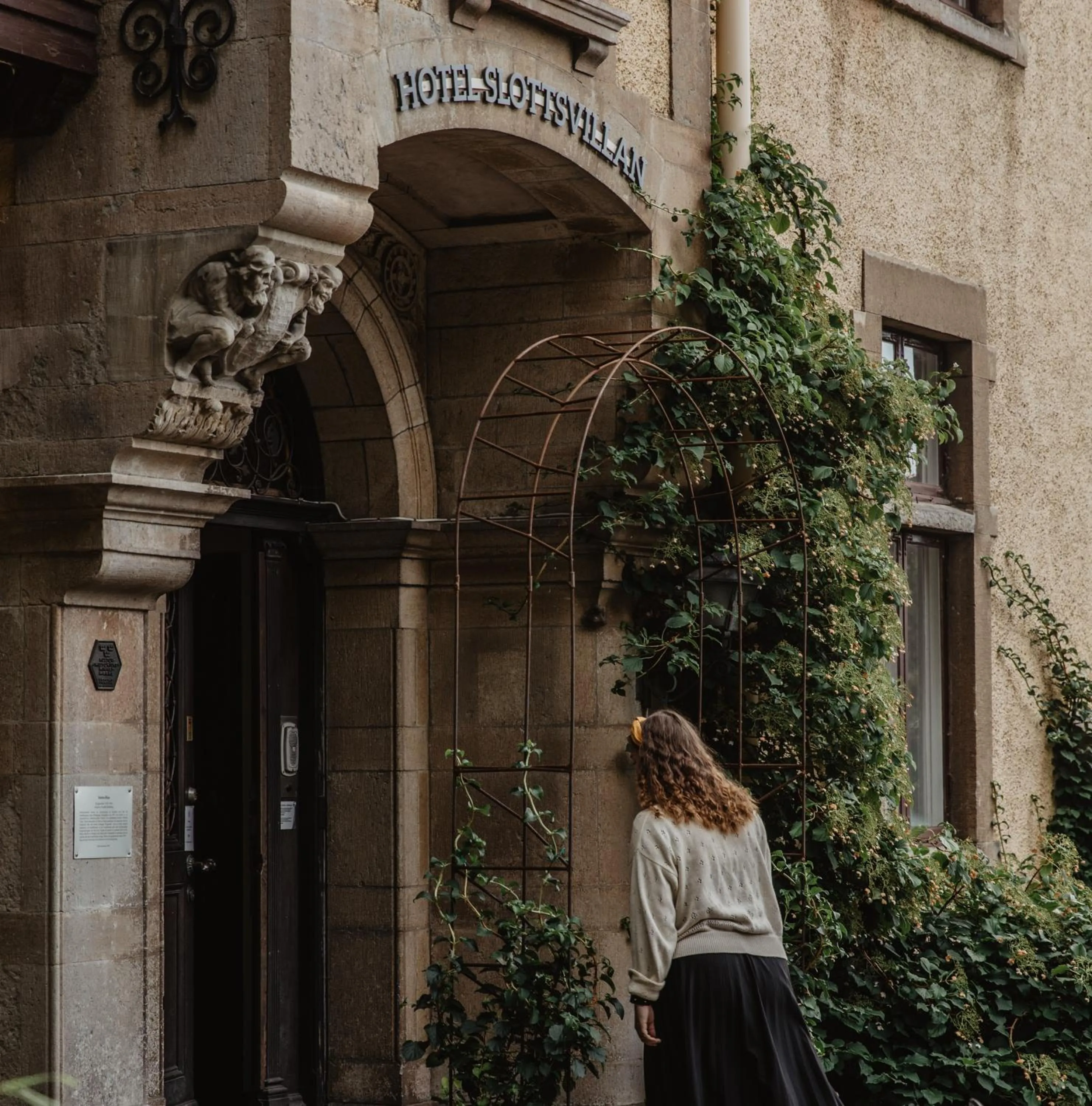 Facade/entrance in Hotel Slottsvillan