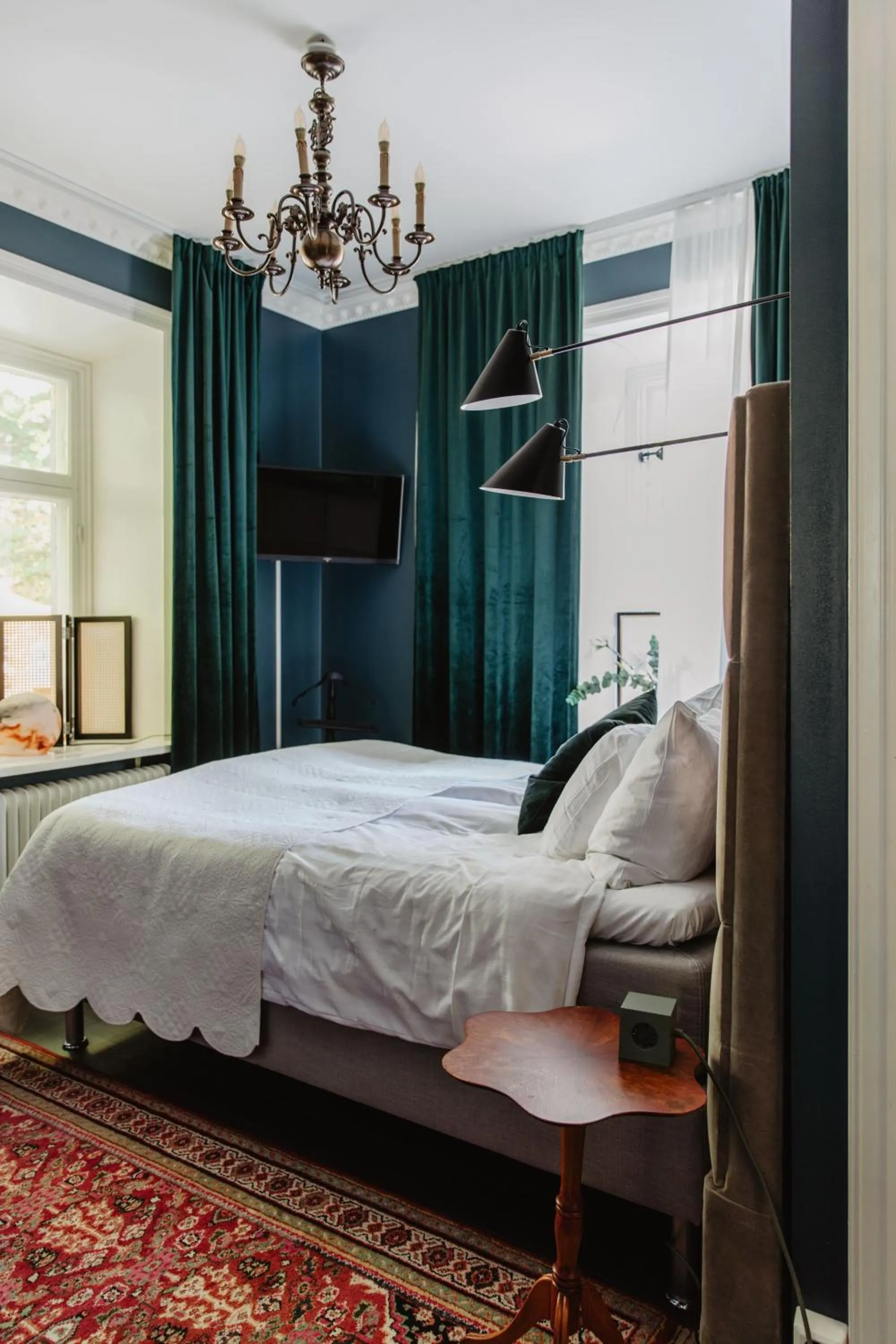 Photo of the whole room, Bed in Hotel Slottsvillan