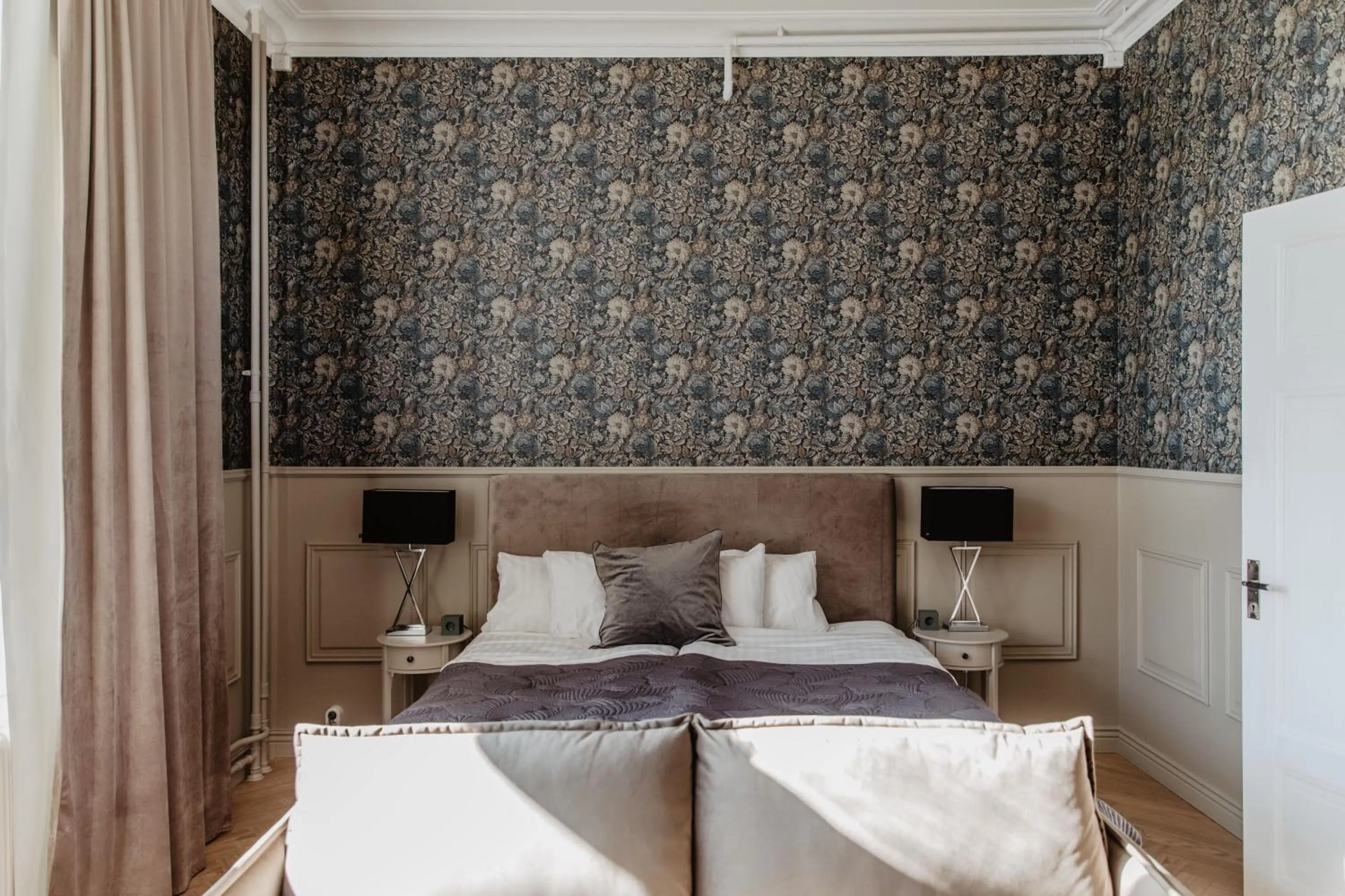 Bedroom, Bed in Hotel Slottsvillan