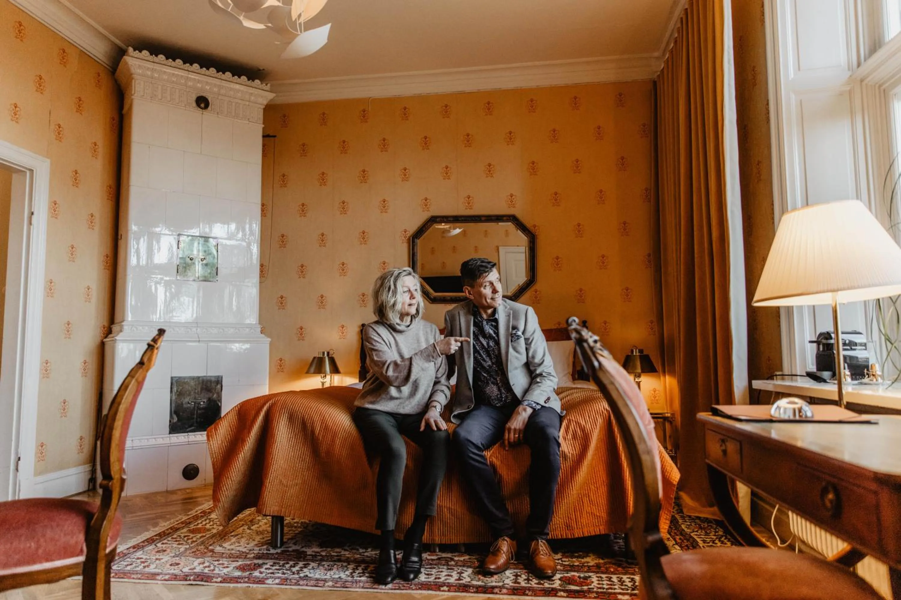 Bedroom in Hotel Slottsvillan