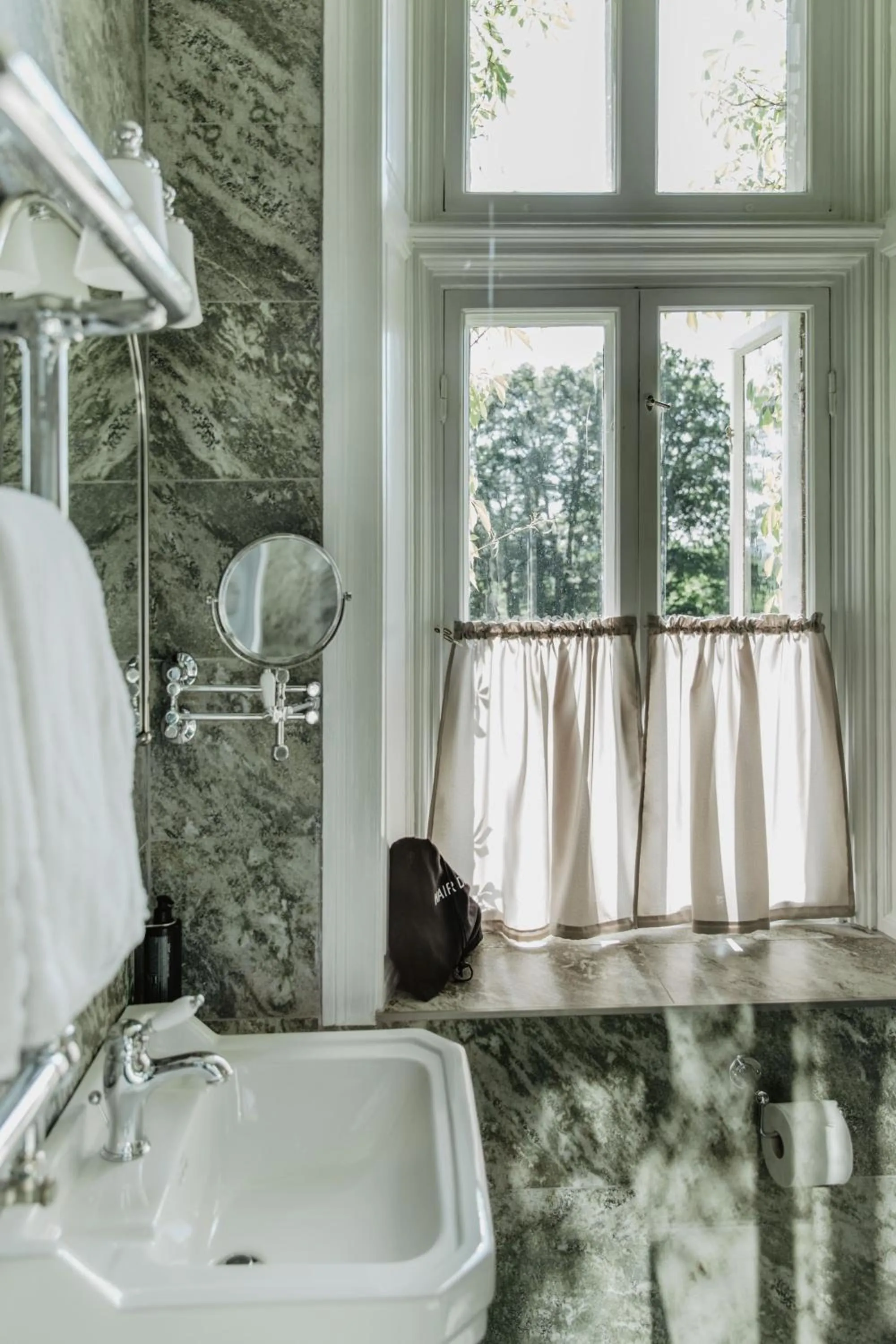 Bathroom in Hotel Slottsvillan