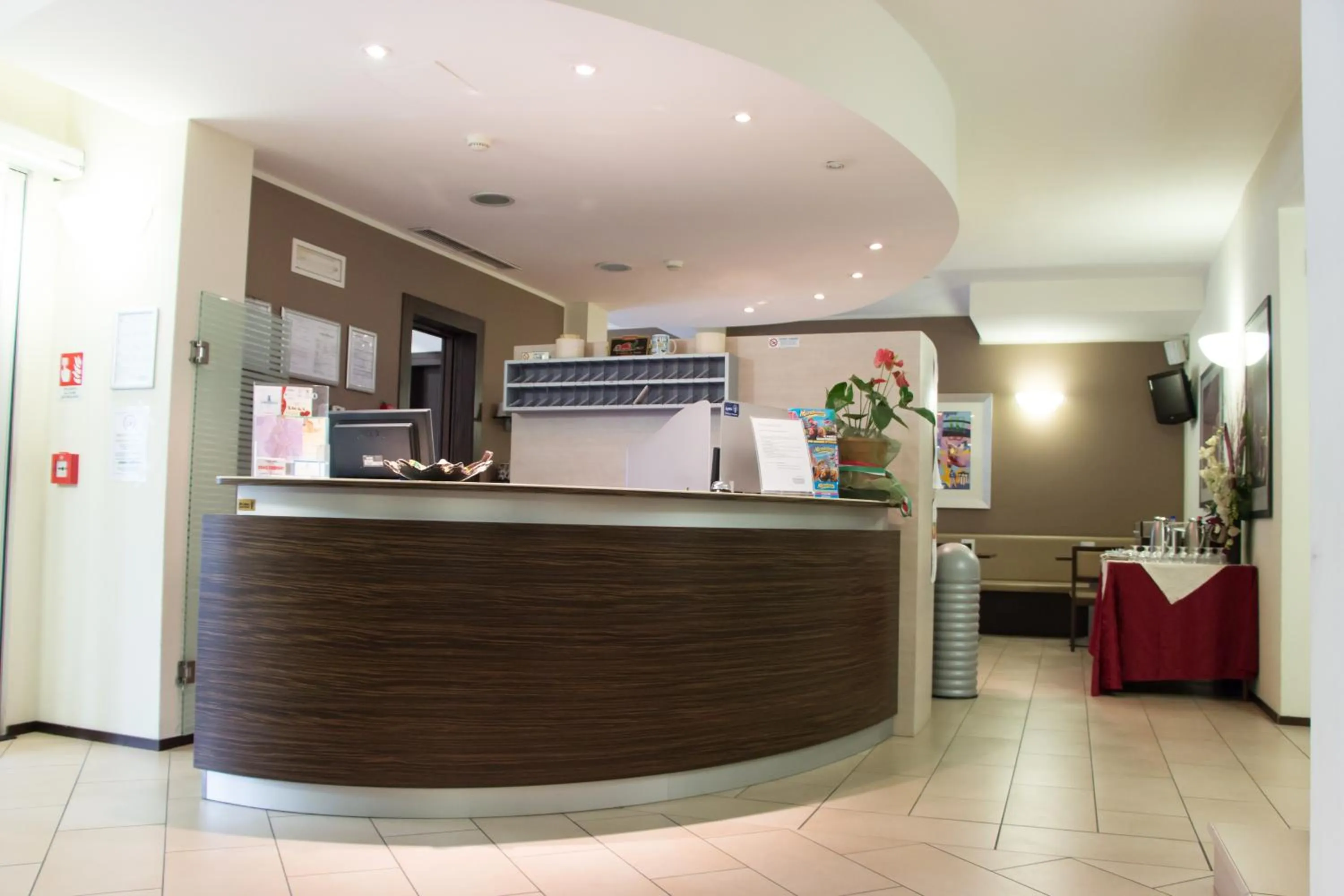 Lobby or reception in Hotel Fontanelle