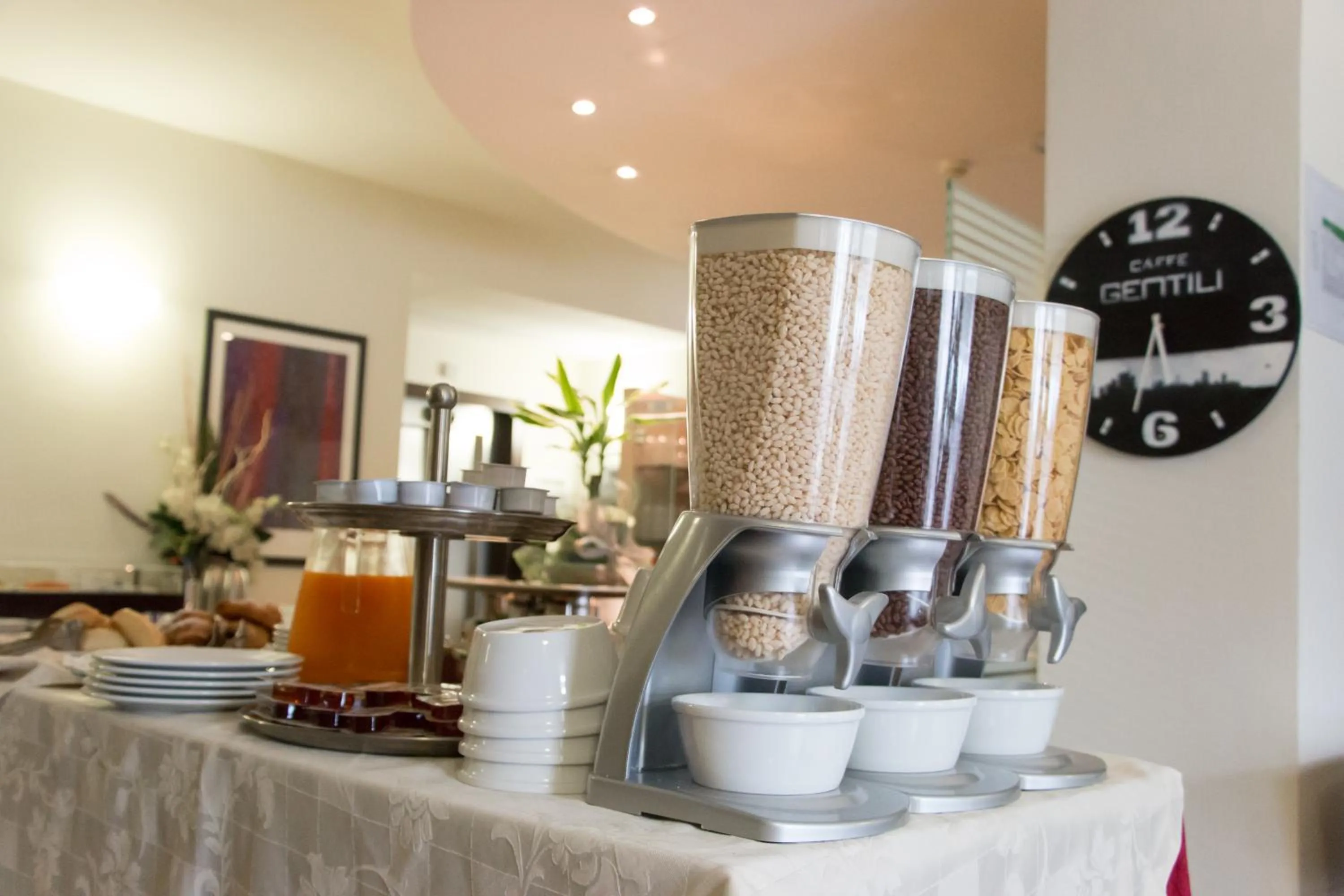 Buffet breakfast in Hotel Fontanelle