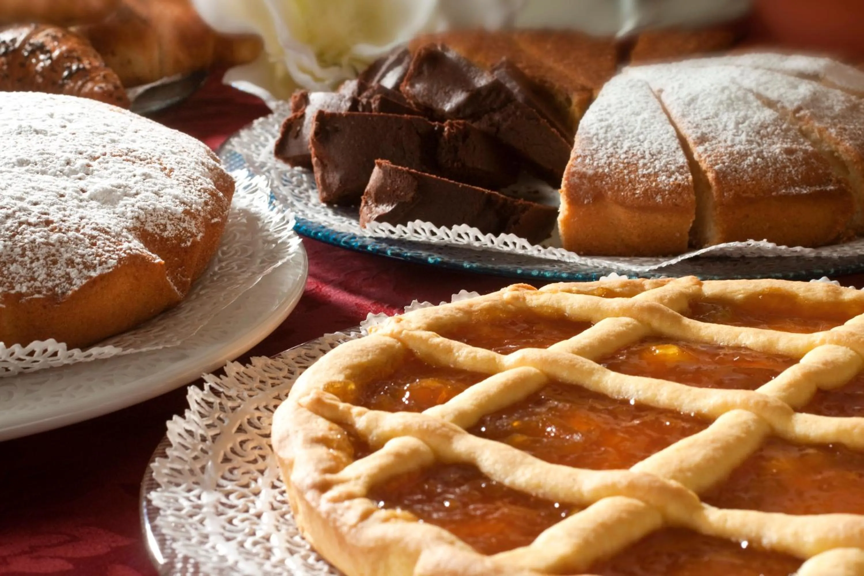 Buffet breakfast in Hotel Fontanelle