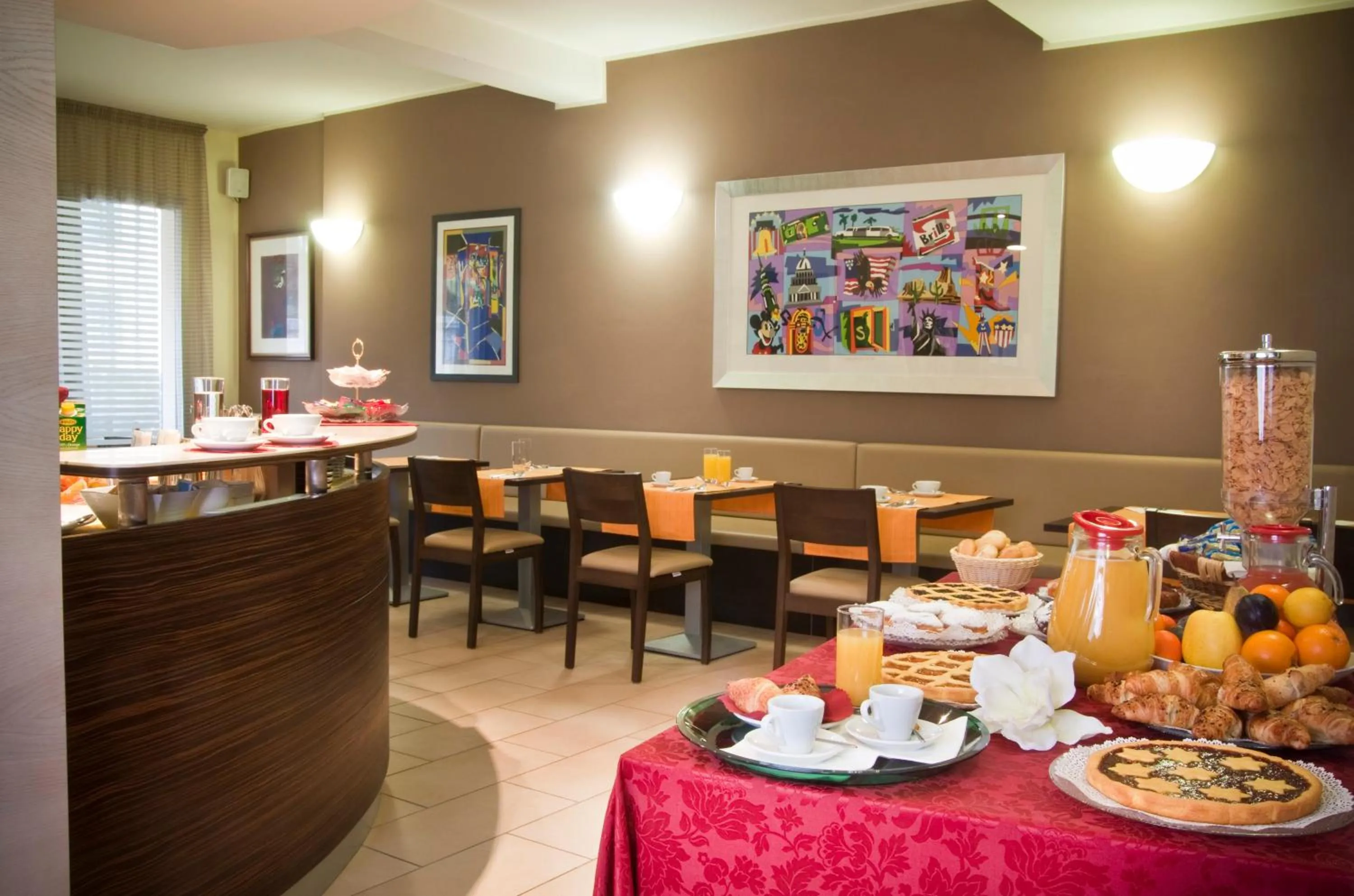 Lounge or bar in Hotel Fontanelle