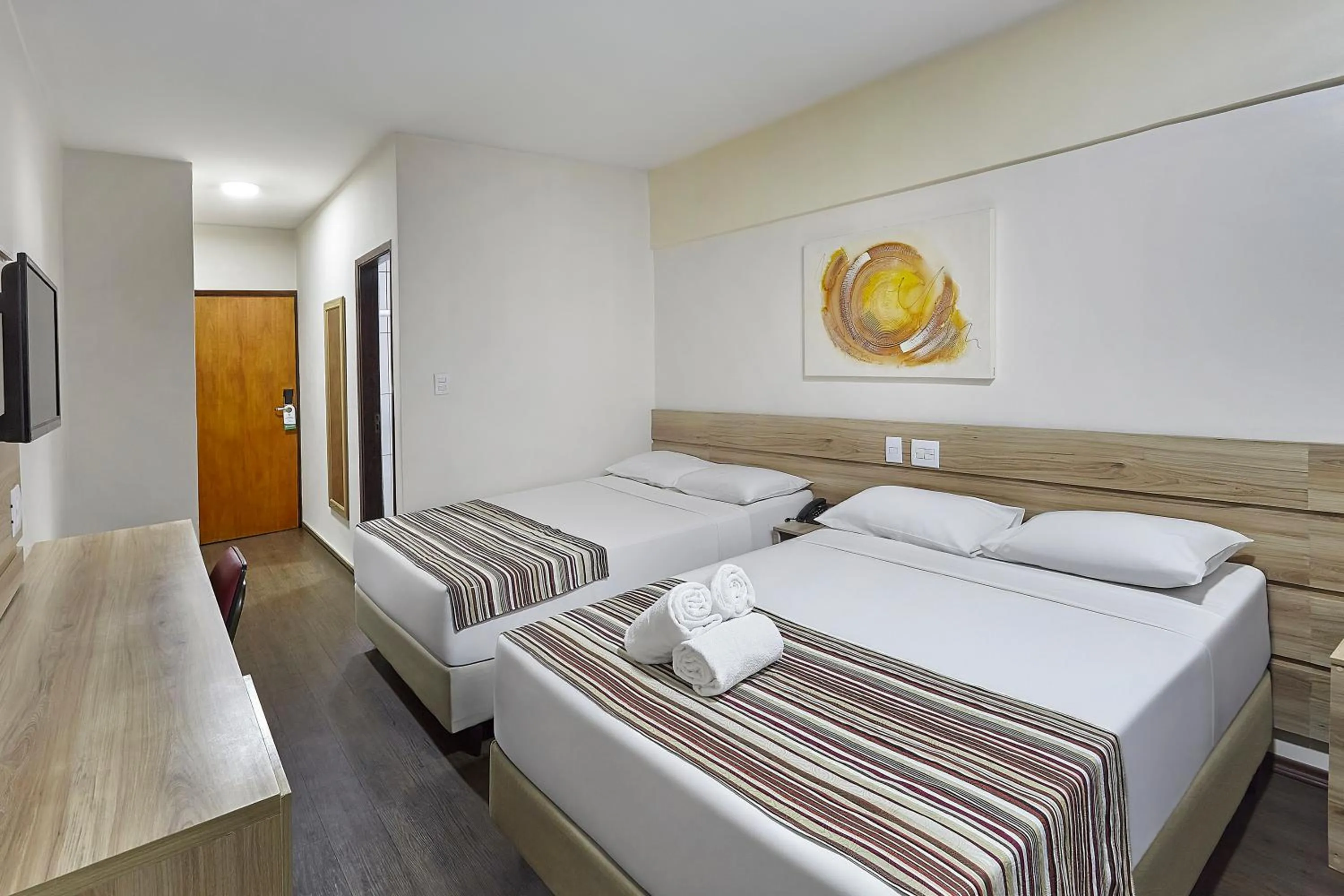 Bedroom, Bed in Hotel Nacional Inn Piracicaba