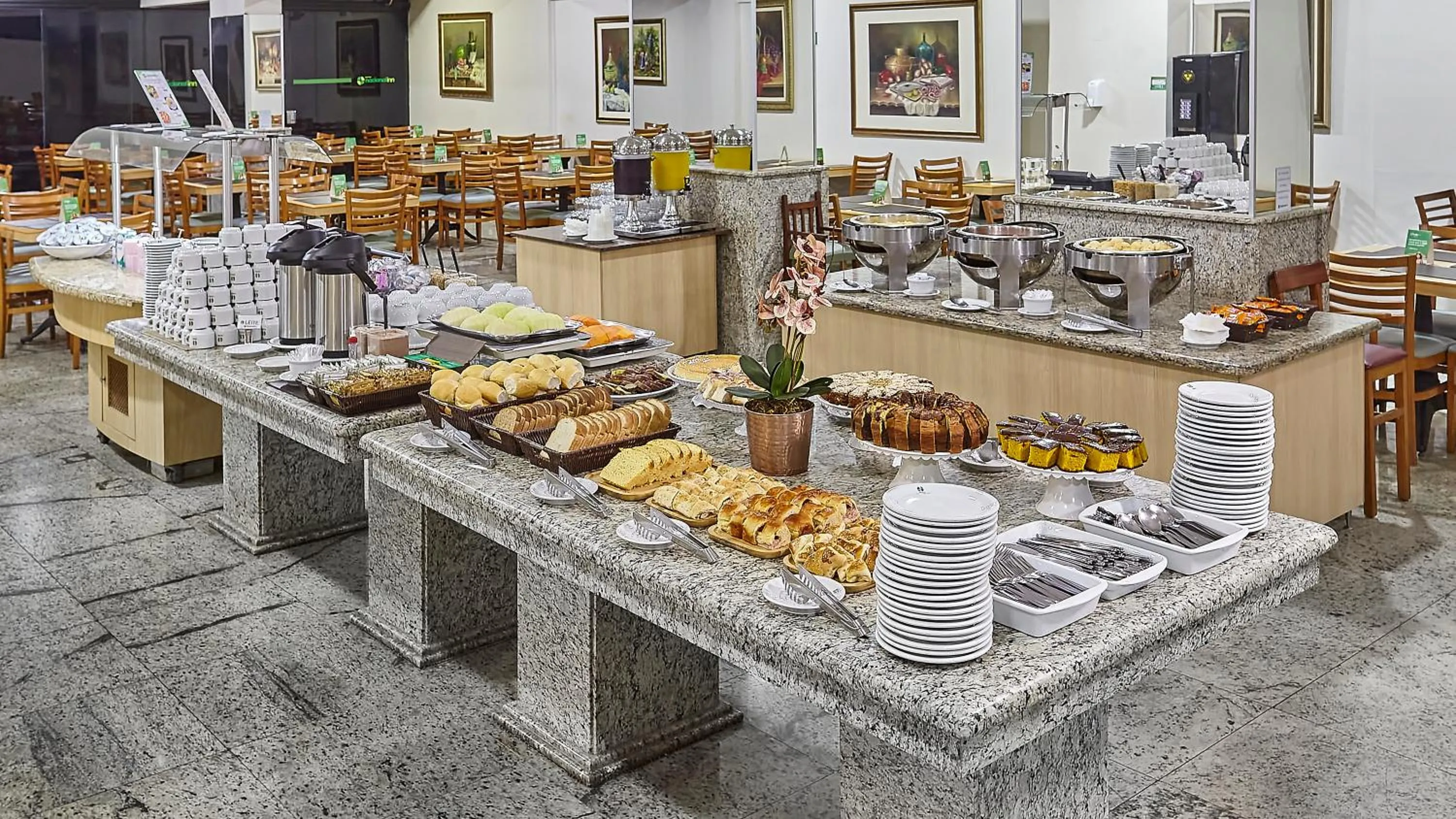 Breakfast in Hotel Nacional Inn Piracicaba