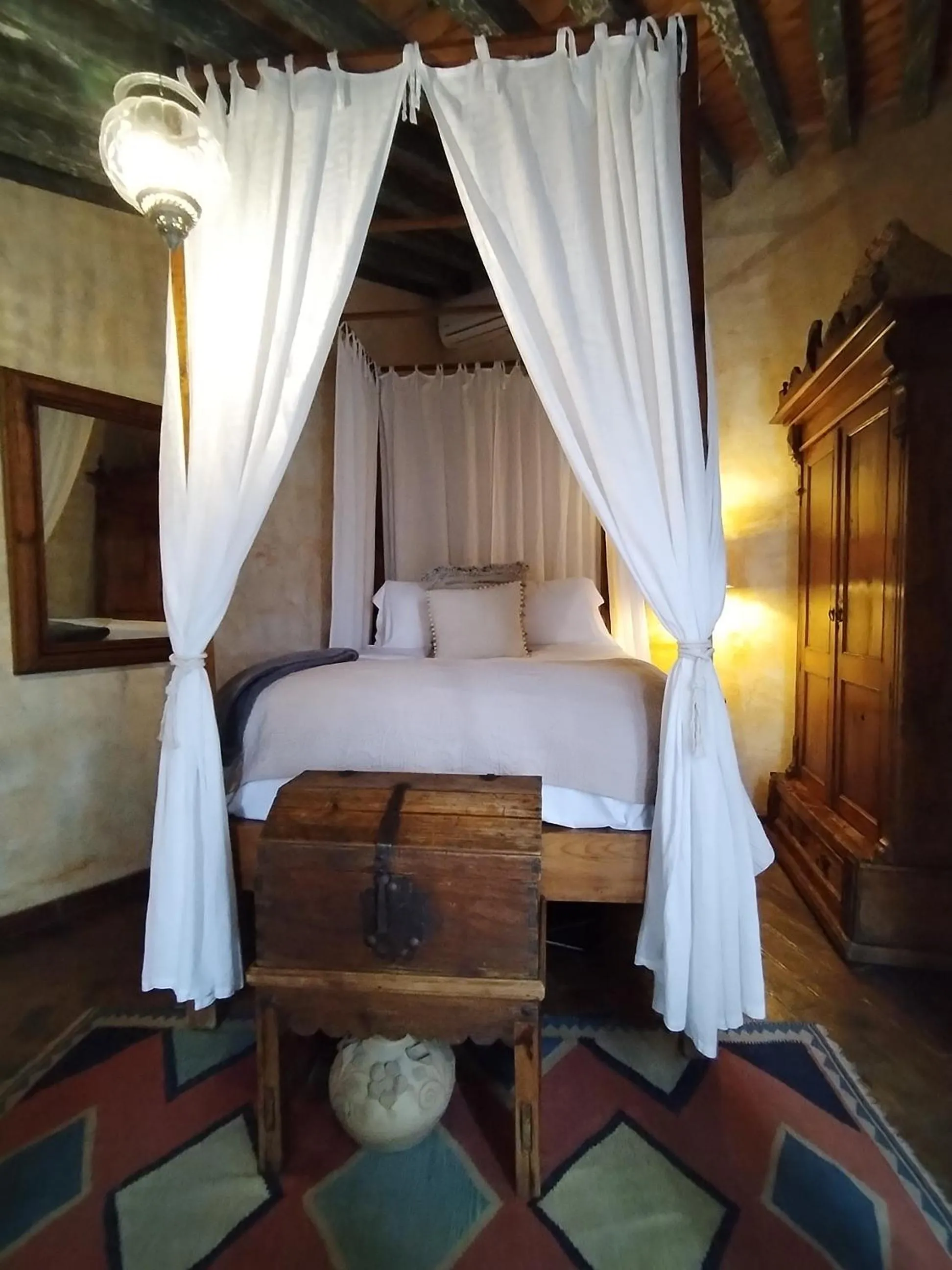 Bed in Hacienda Las Amantes